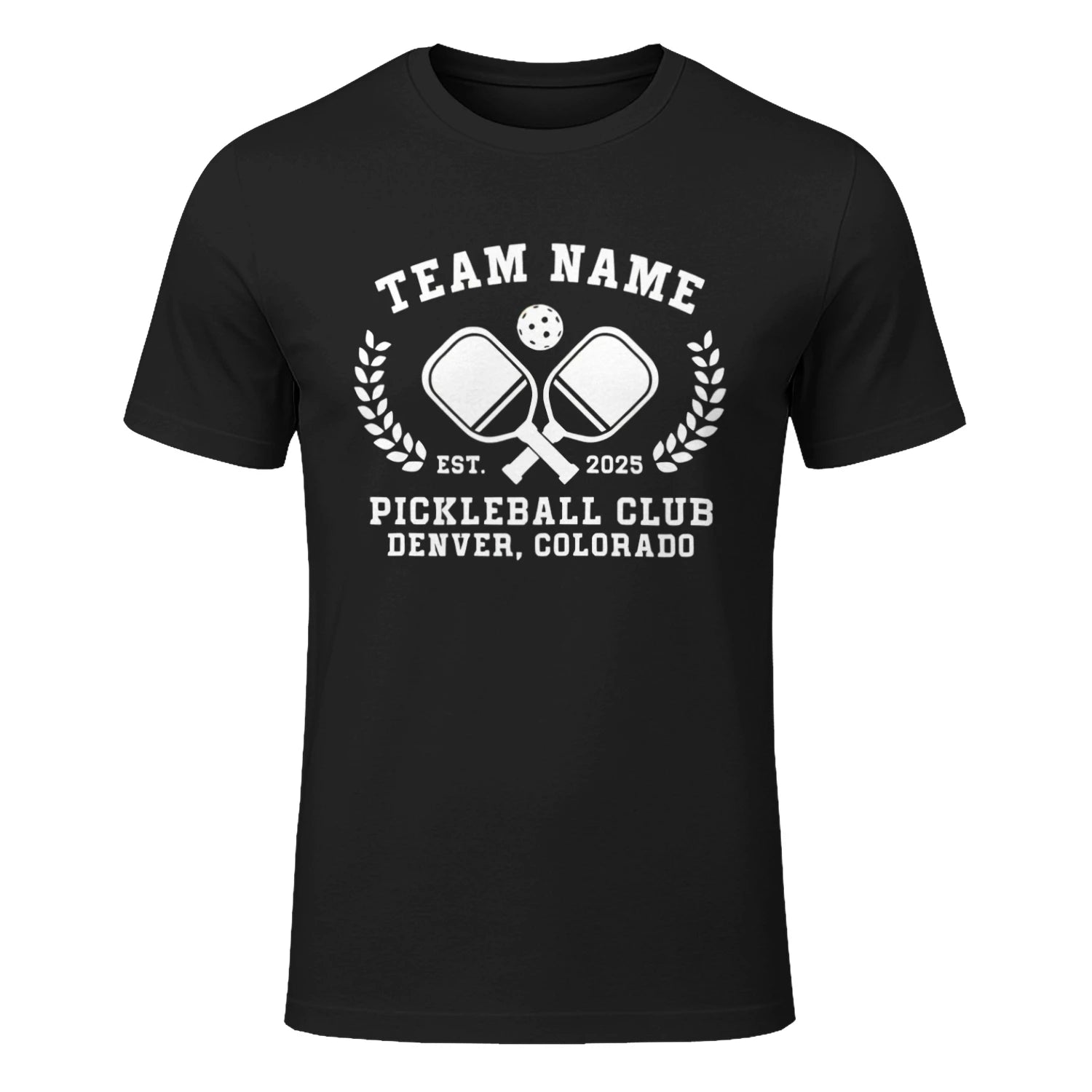 Pickleball Club Team Name T-Shirt – Funny Gift