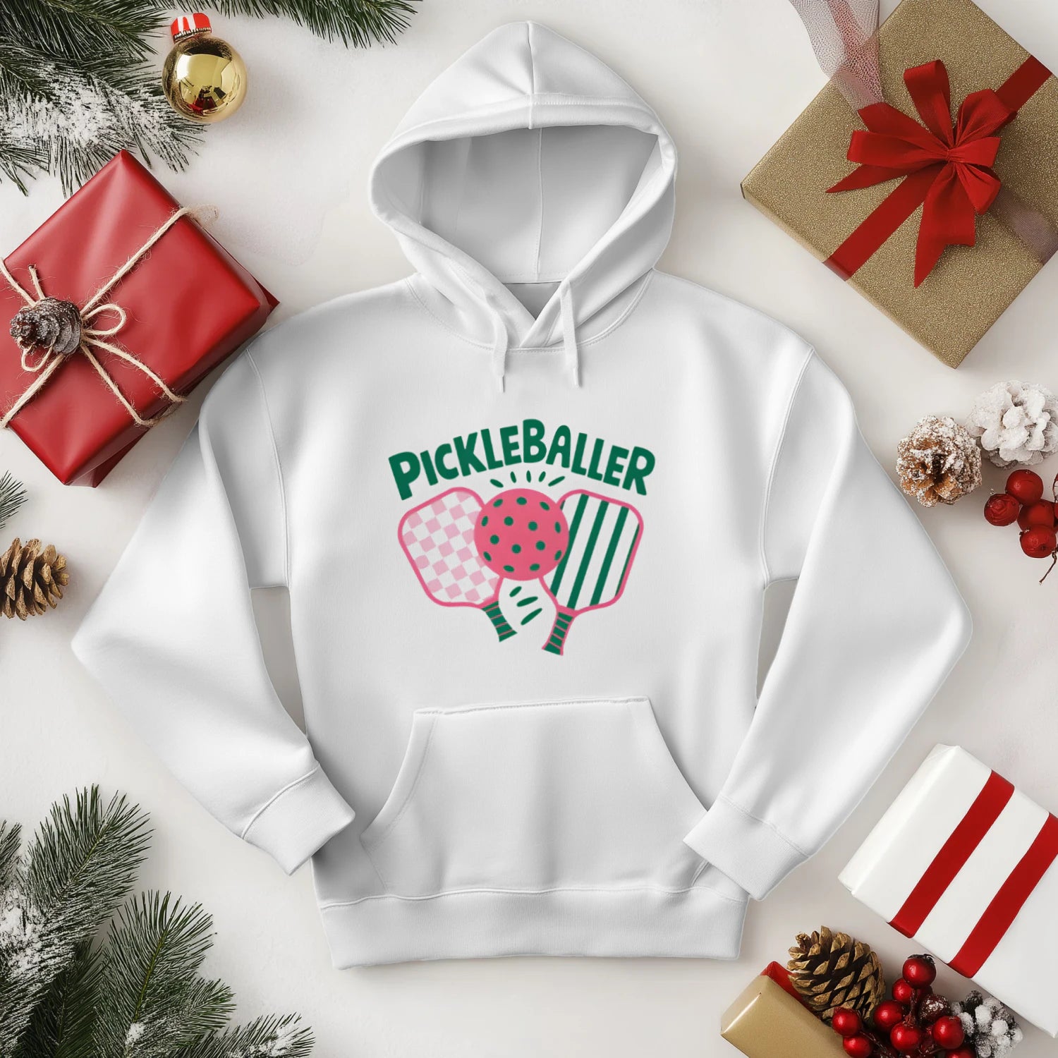 Pickleballer Men’s Hoodie – Funny Gift
