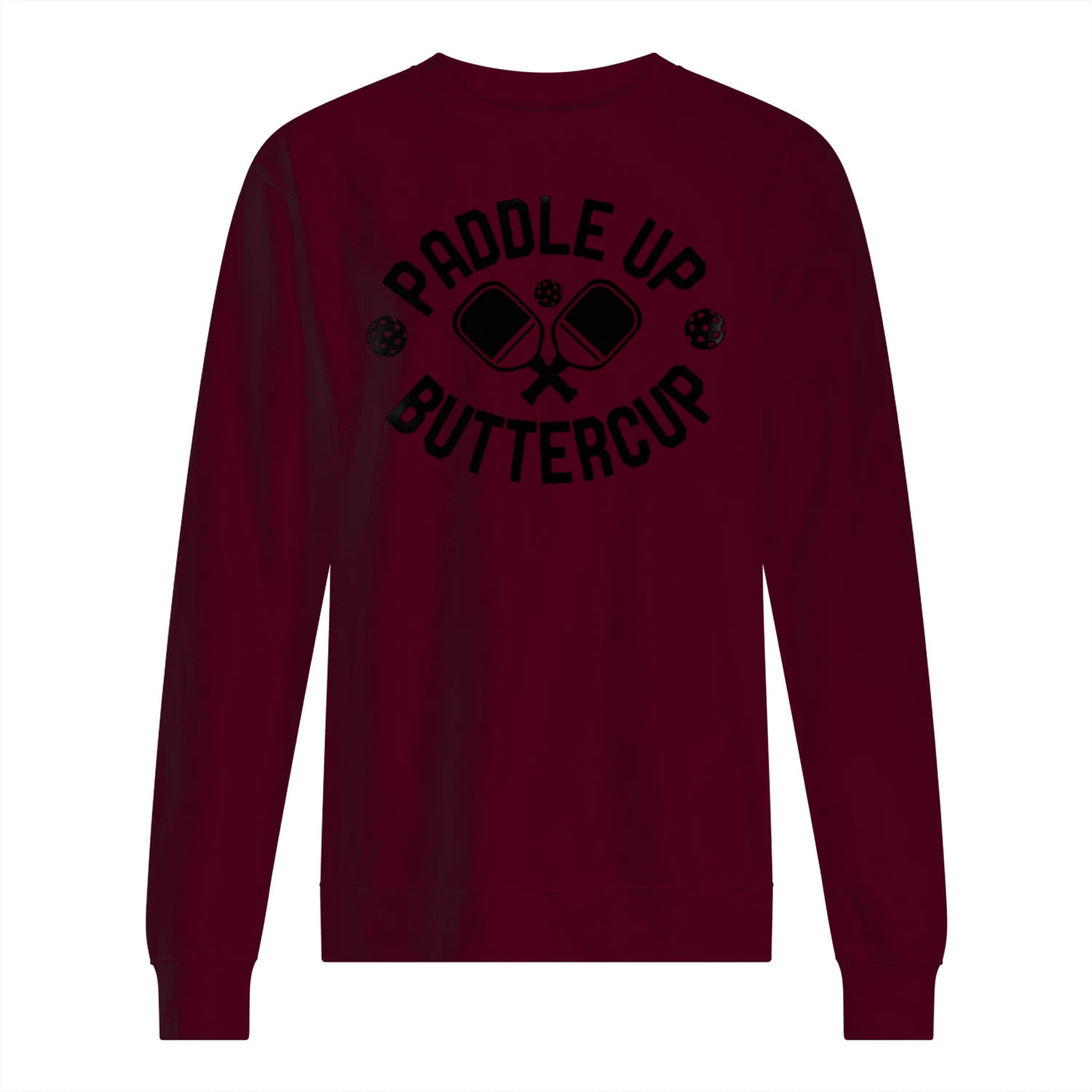 Paddle Up Buttercup Pickleball Men’s Sweatshirt – Funny Gift