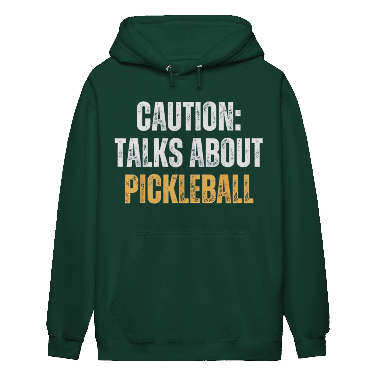 caution talks about pickleball Women’s Hoodie – Funny Gift