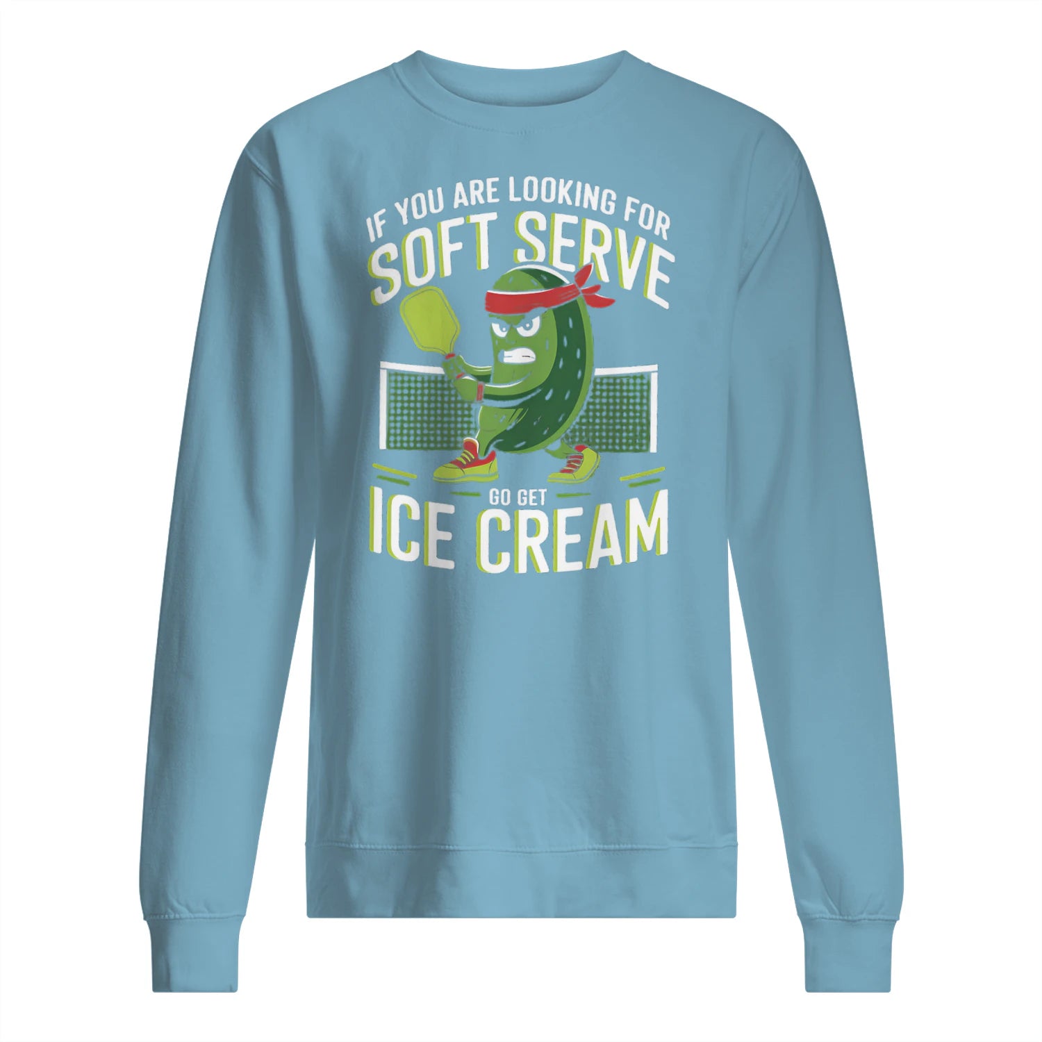 Pickleball & Ice Cream Men’s Sweatshirt – Funny Gift