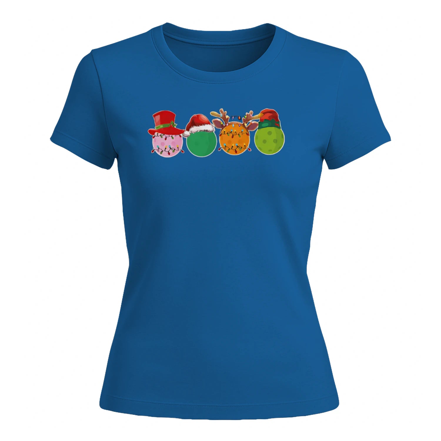 Pickleball Christmas Ornaments for Women’s T-Shirt – Funny Gift