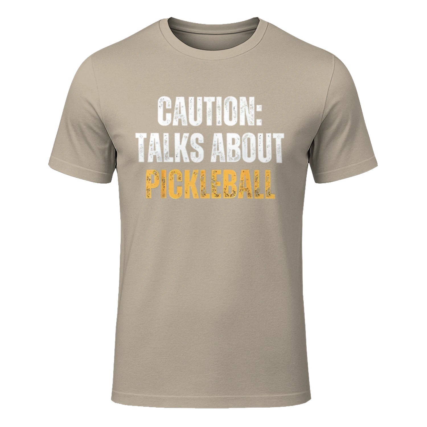 Caution: Talks About Pickleball T-Shirt – Funny Gift