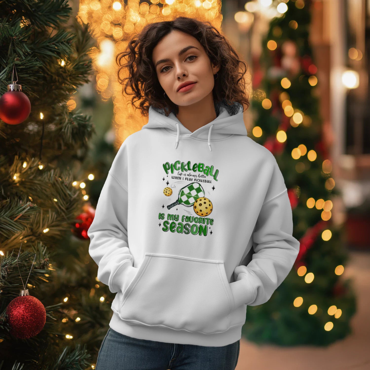 pickleball is my favorite season Women’s Hoodie – Funny Gift