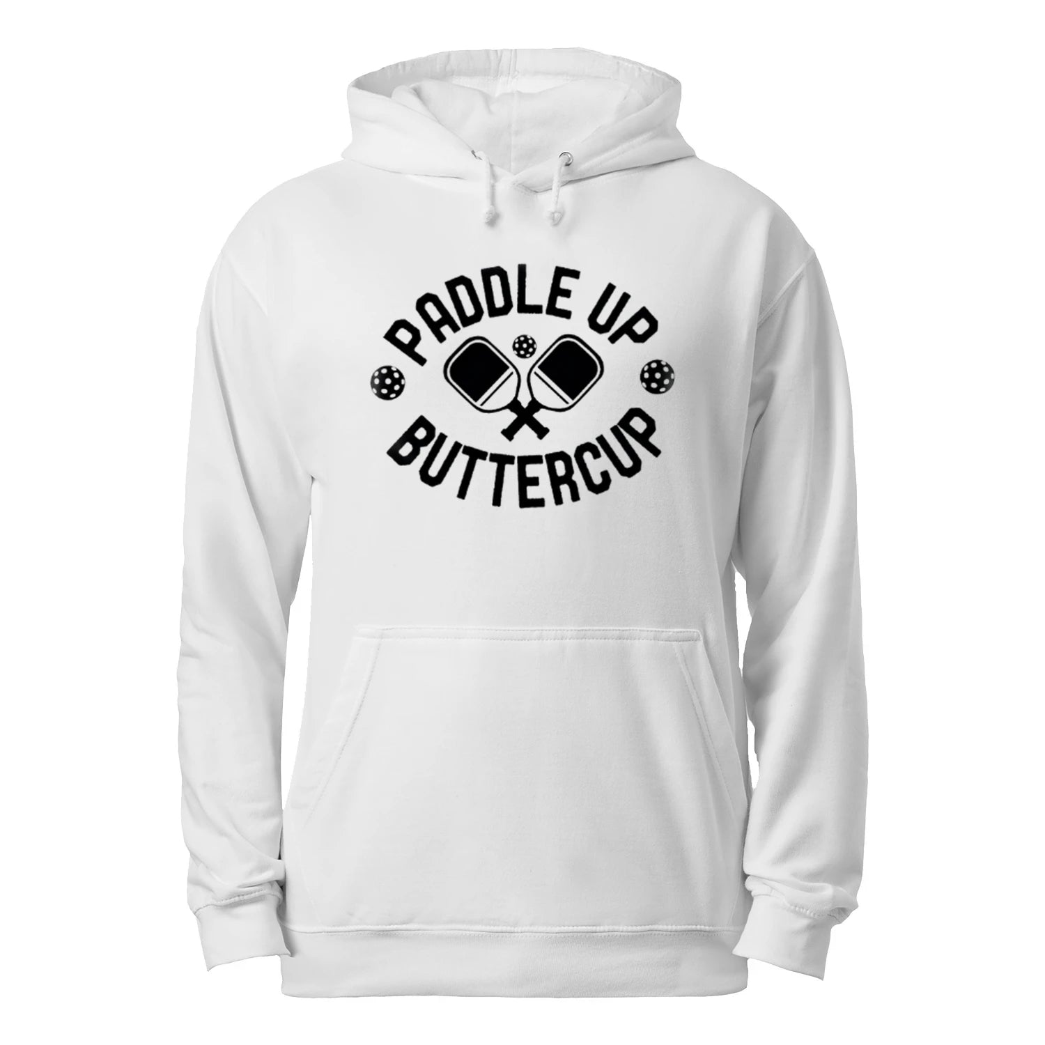 Paddle Up Buttercup Pickleball Men’s Hoodie – Funny Gift