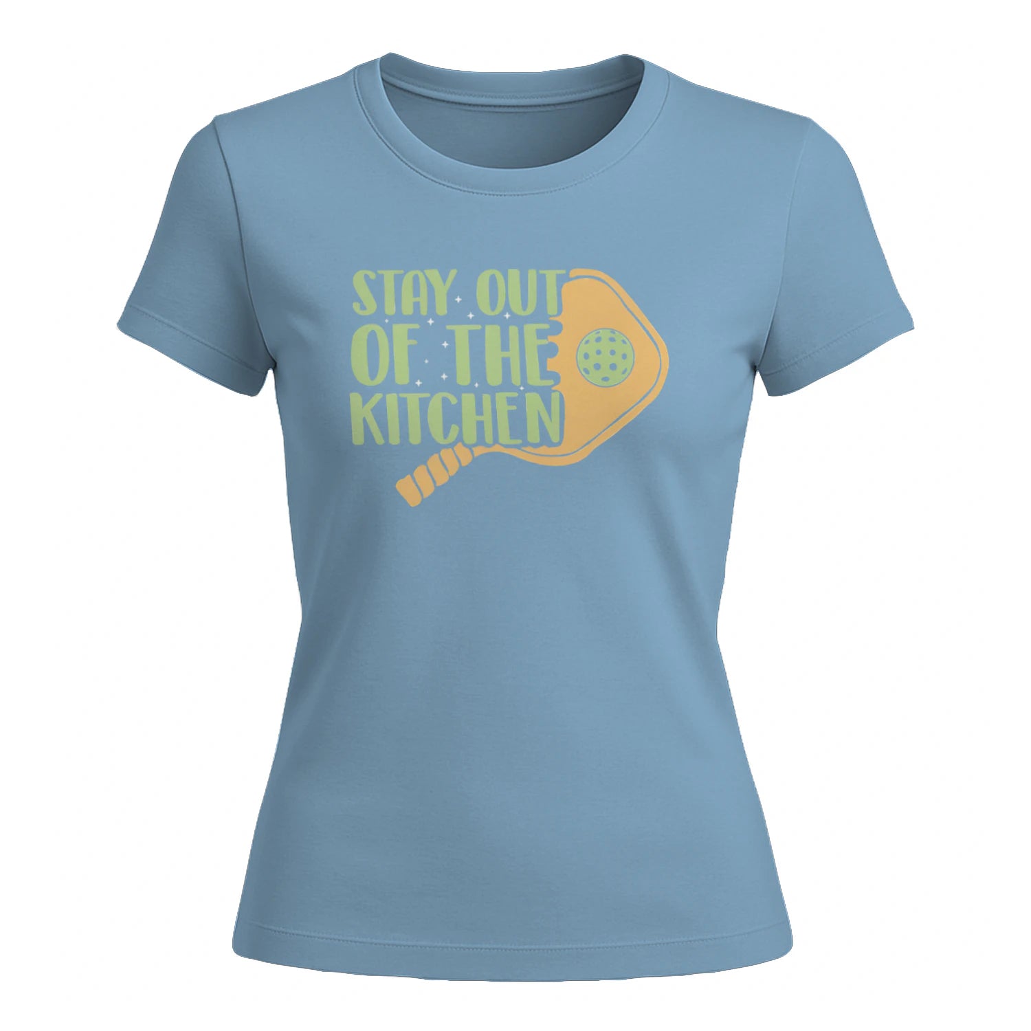 Stay Out of the Kitchen for Pickleball Women’s T-Shirt – Funny Gift