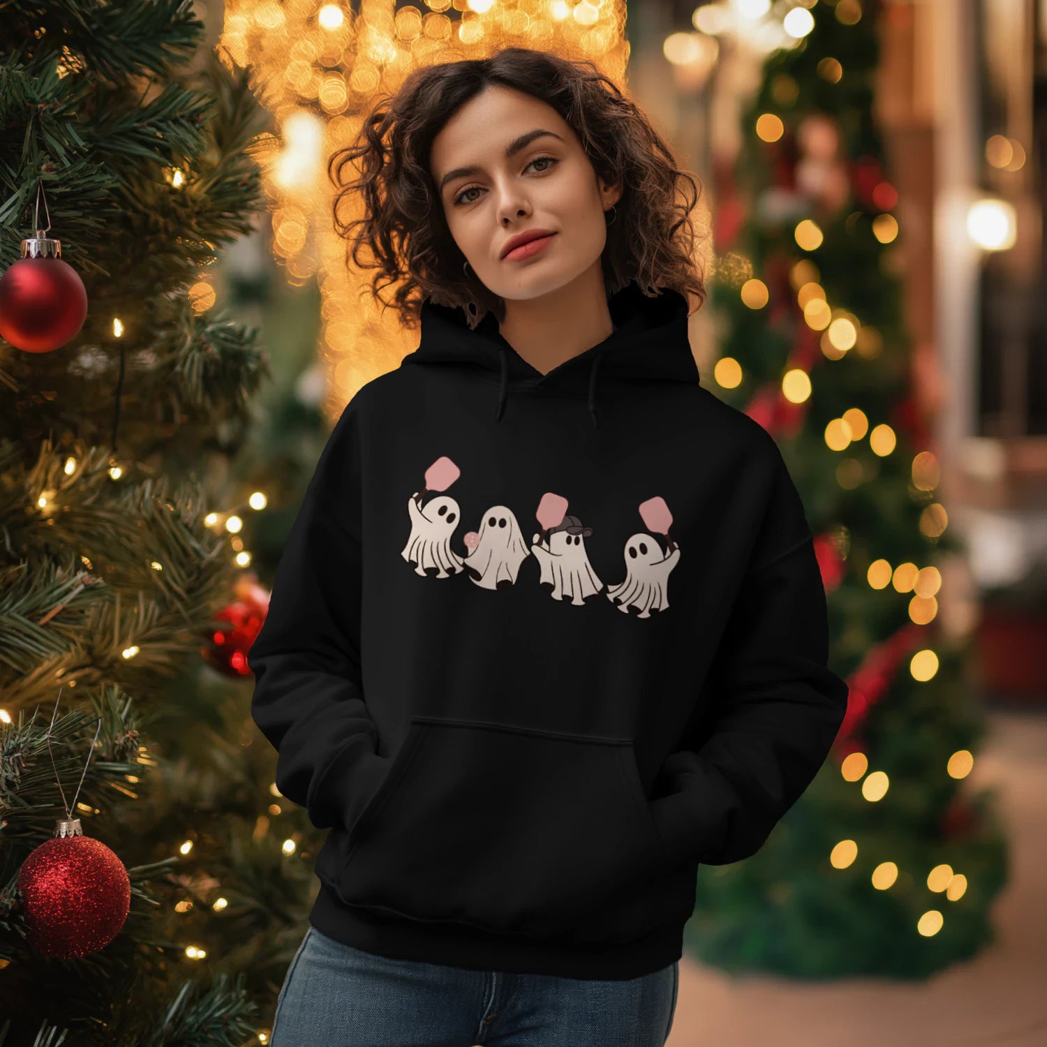 cute pickleball characters Women’s Hoodie – Funny Gift