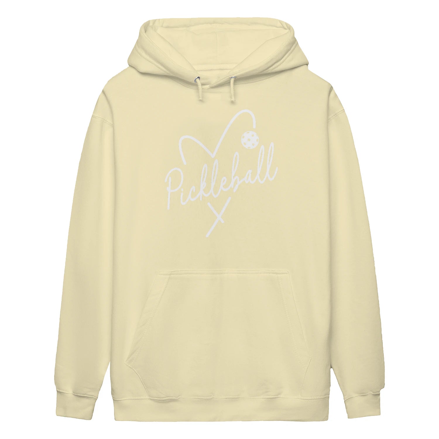 pickleball heart script Women’s Hoodie – Funny Gift