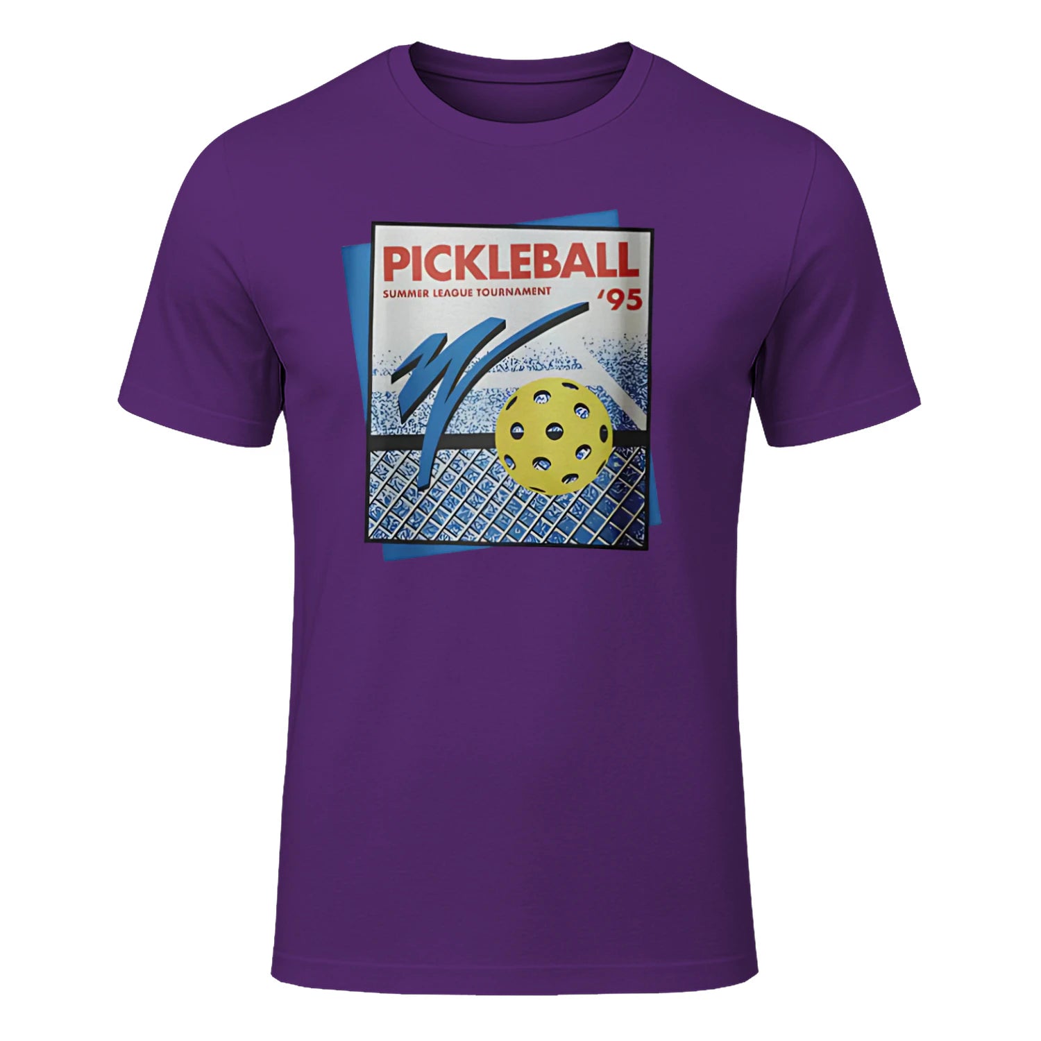 Retro Pickleball Court T-Shirt – Funny Gift