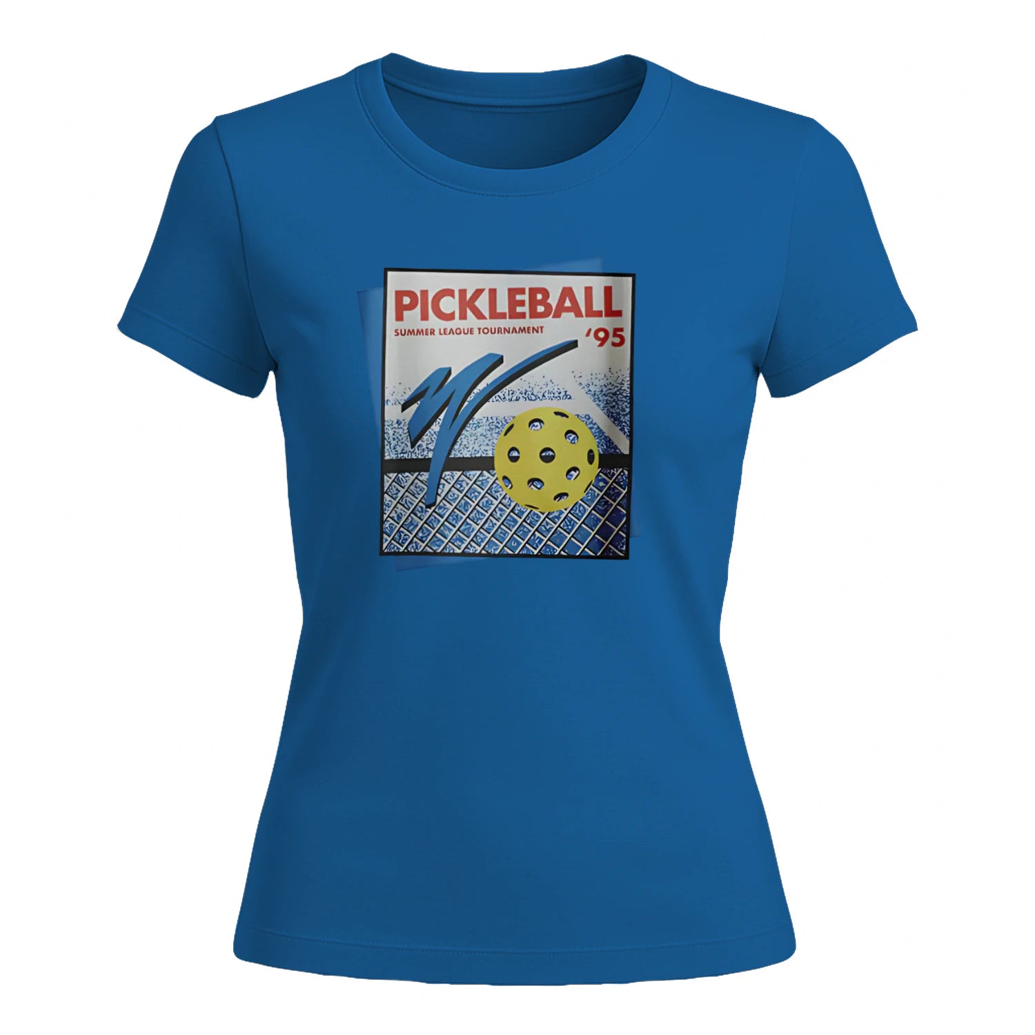 Retro Pickleball Court for Women’s T-Shirt – Funny Gift