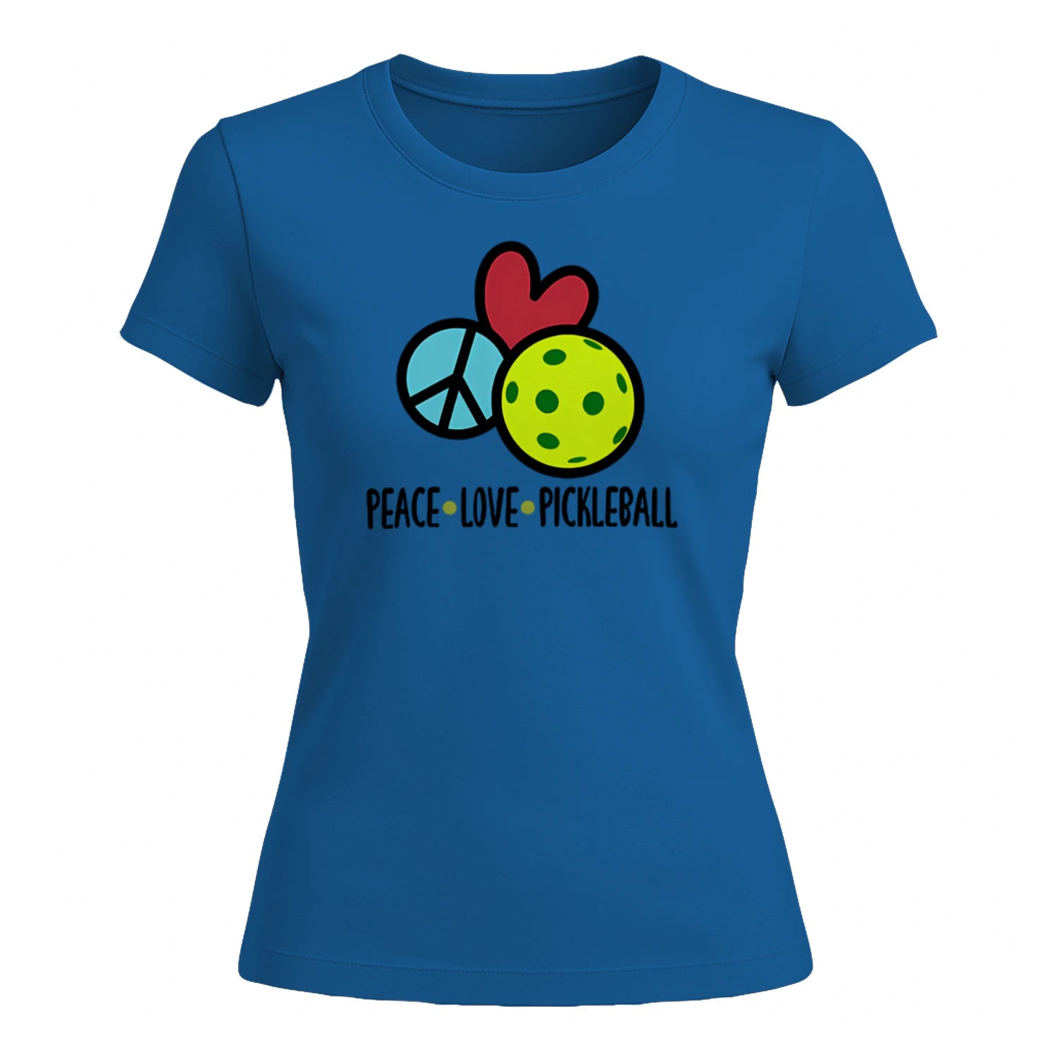 Peace Love Pickleball for Women’s T-Shirt – Funny Gift