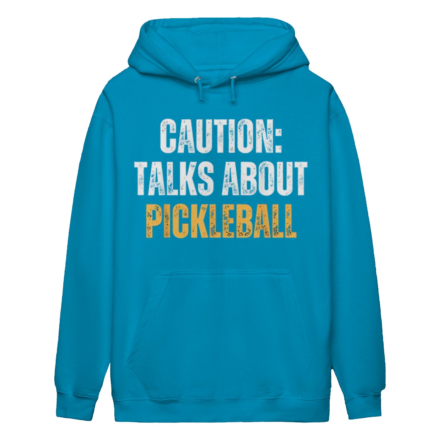 caution talks about pickleball Women’s Hoodie – Funny Gift