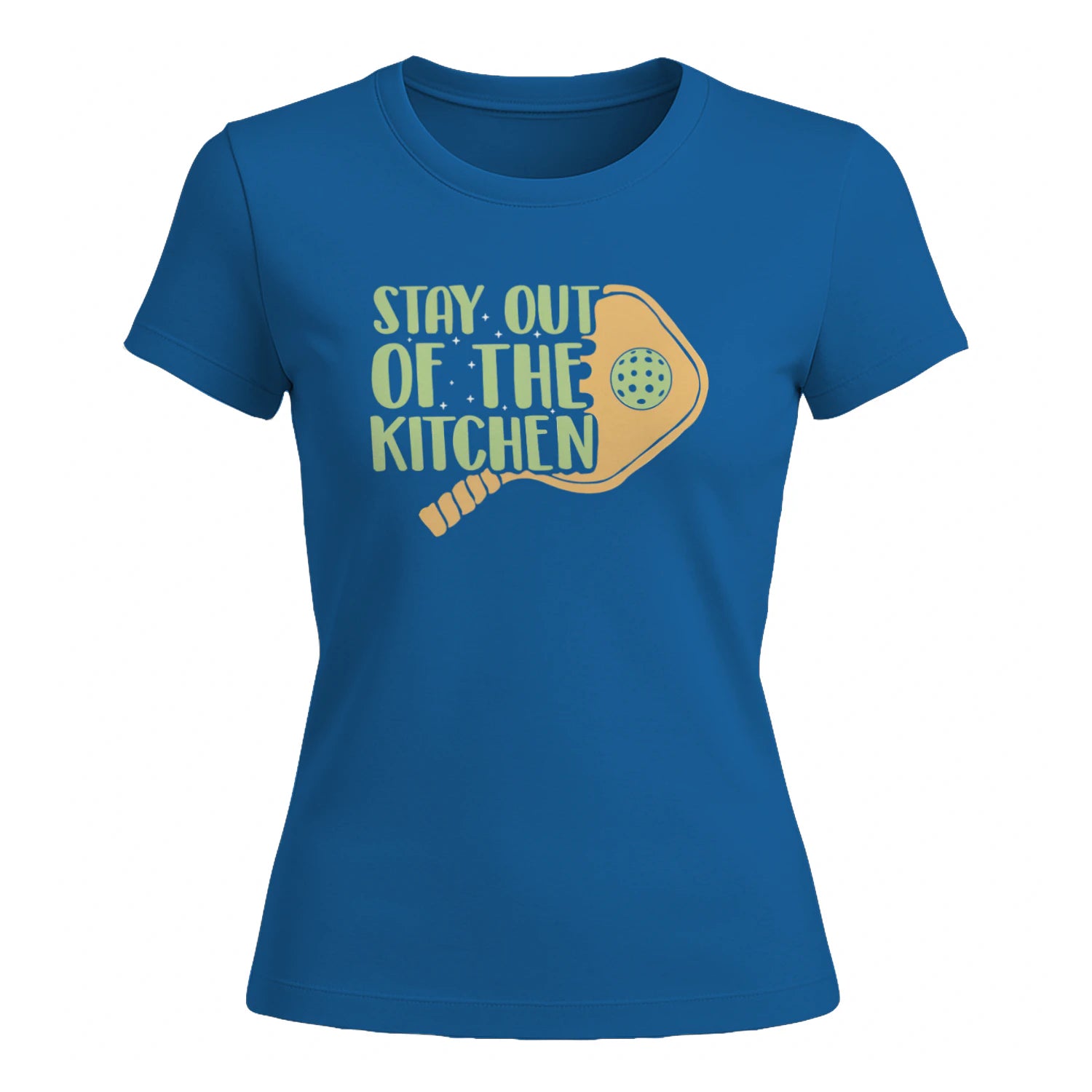 Stay Out of the Kitchen for Pickleball Women’s T-Shirt – Funny Gift