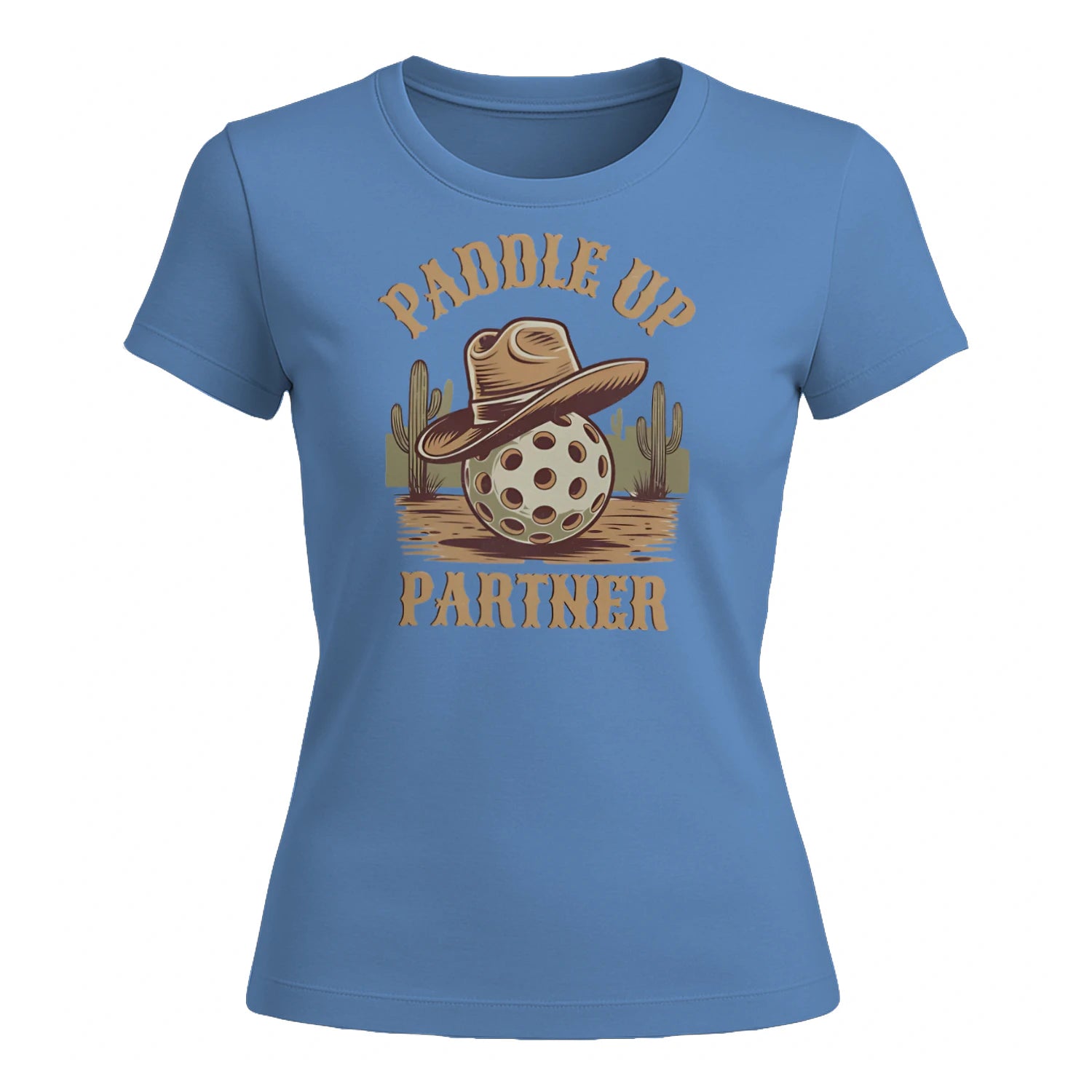 Paddle Up Partner for Pickleball Women’s T-Shirt – Funny Gift