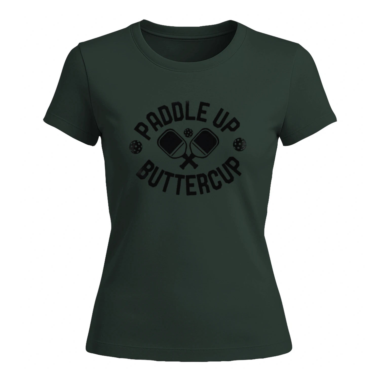 Paddle Up Buttercup for Pickleball Women’s T-Shirt – Funny Gift