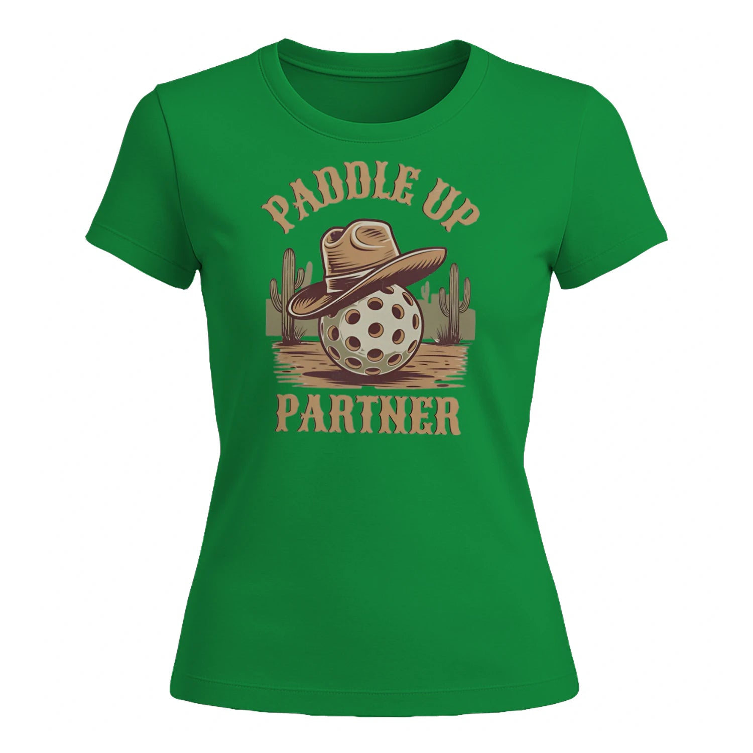 Paddle Up Partner for Pickleball Women’s T-Shirt – Funny Gift