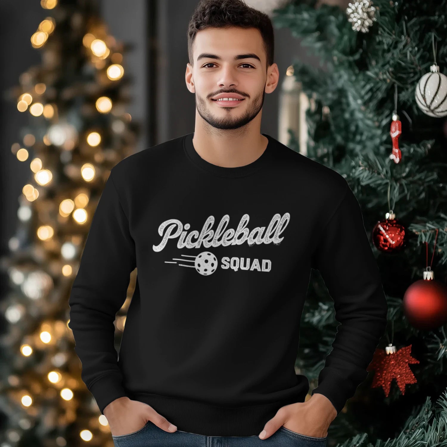 Pickleball Squad Men’s Sweatshirt – Funny Gift