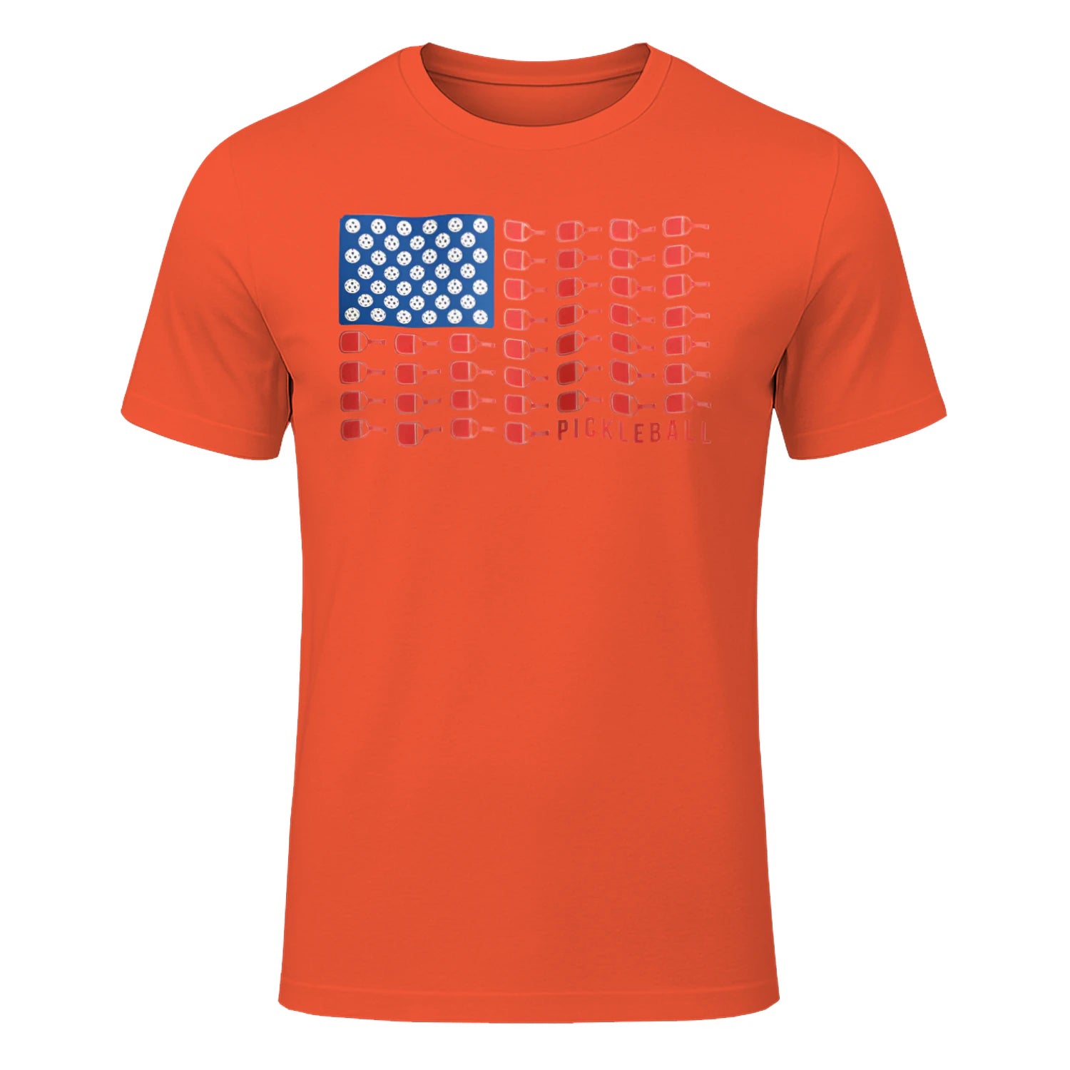 American Flag Pickleball T-Shirt – Funny Gift