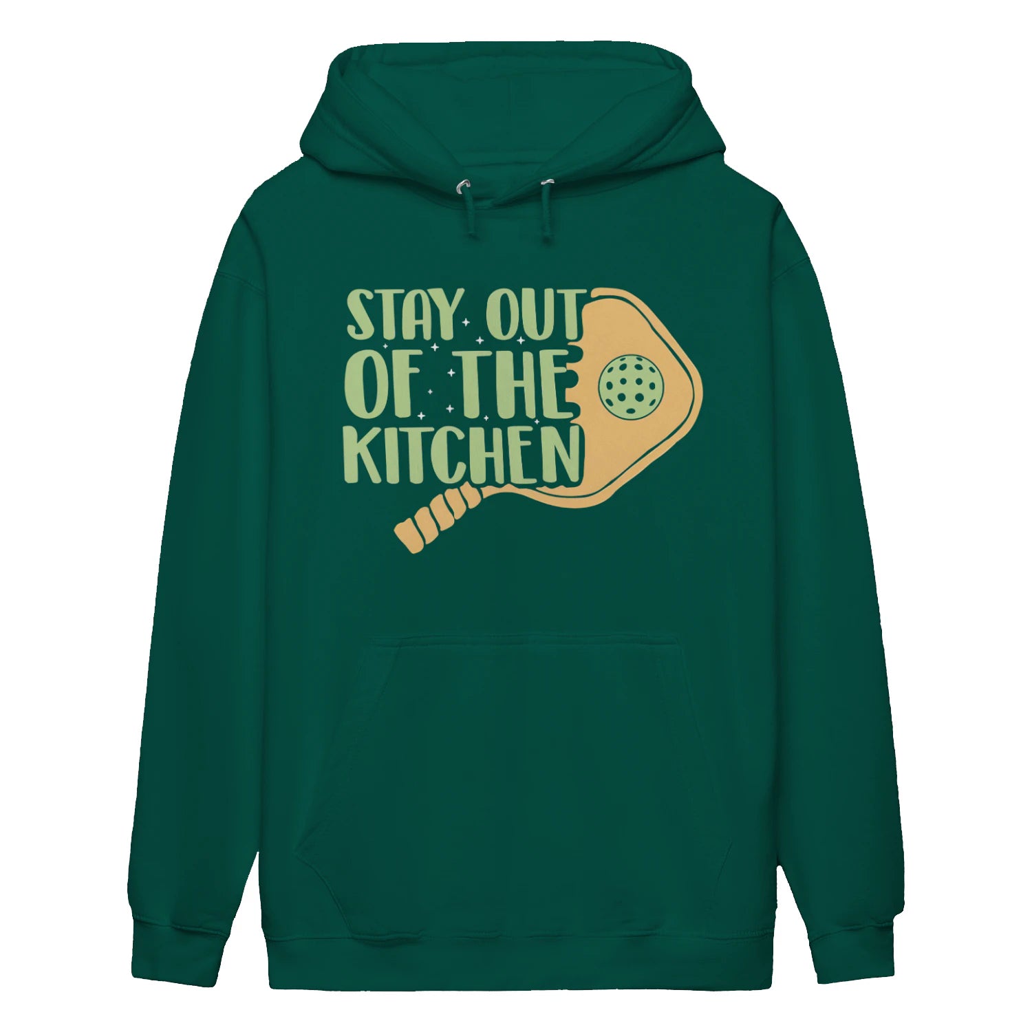 stay out of the kitchen Pickleball Women’s Hoodie – Funny Gift