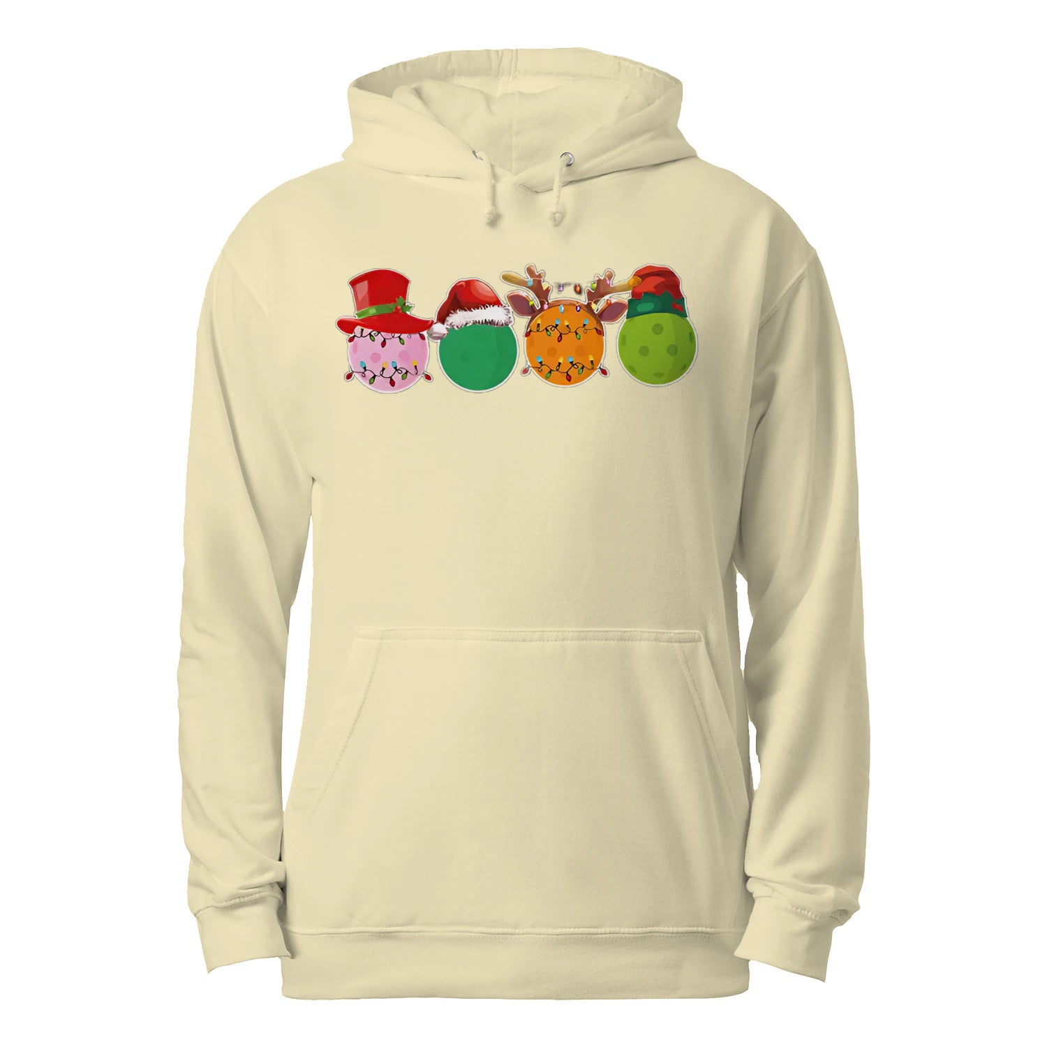 Peace Love Pickleball Men’s Hoodie – Funny Gift