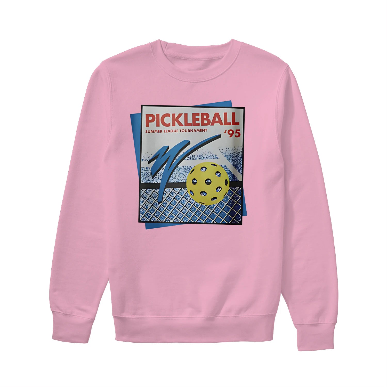 retro pickleball court Women’s Sweatshirt – Funny Gift