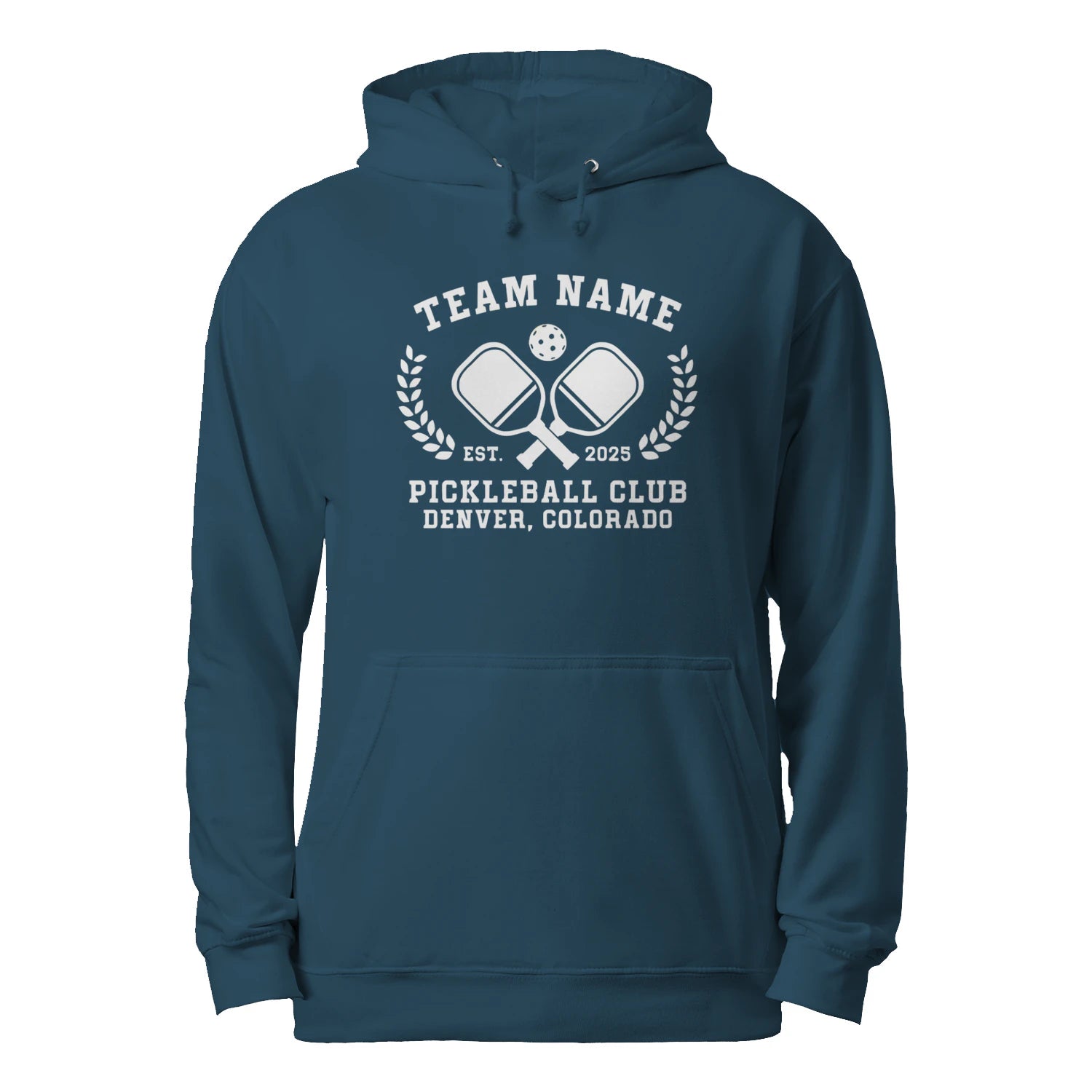Pickleball Club Team Name Men’s Hoodie – Funny Gift