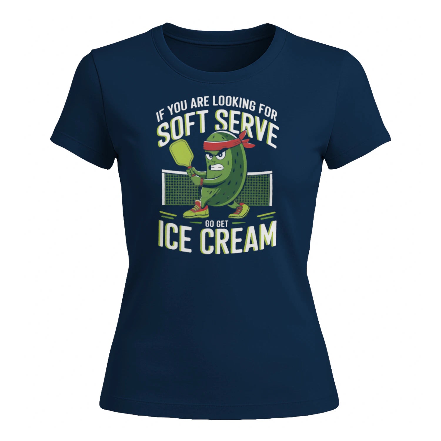 Pickleball & Ice Cream for Women’s T-Shirt – Funny Gift