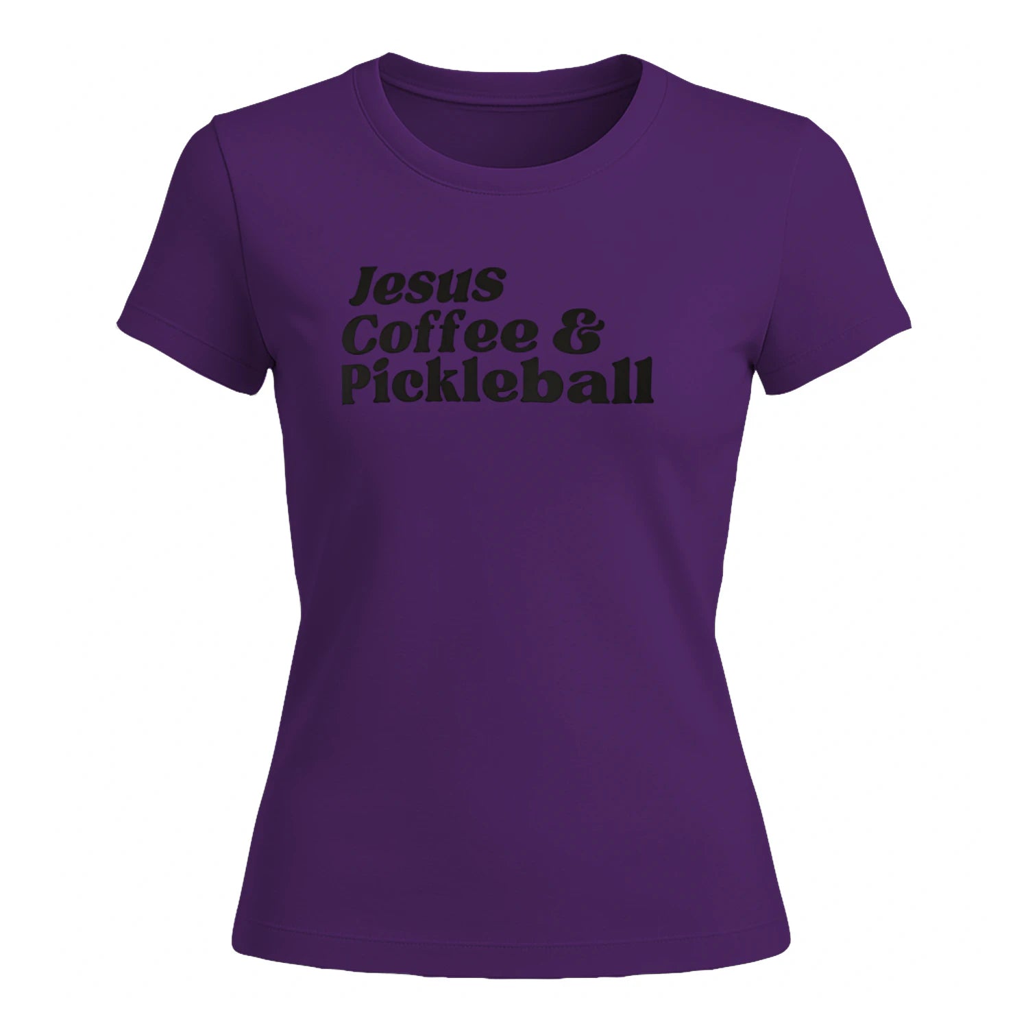 Jesus, Coffee & Pickleball for Women’s T-Shirt – Funny Gift