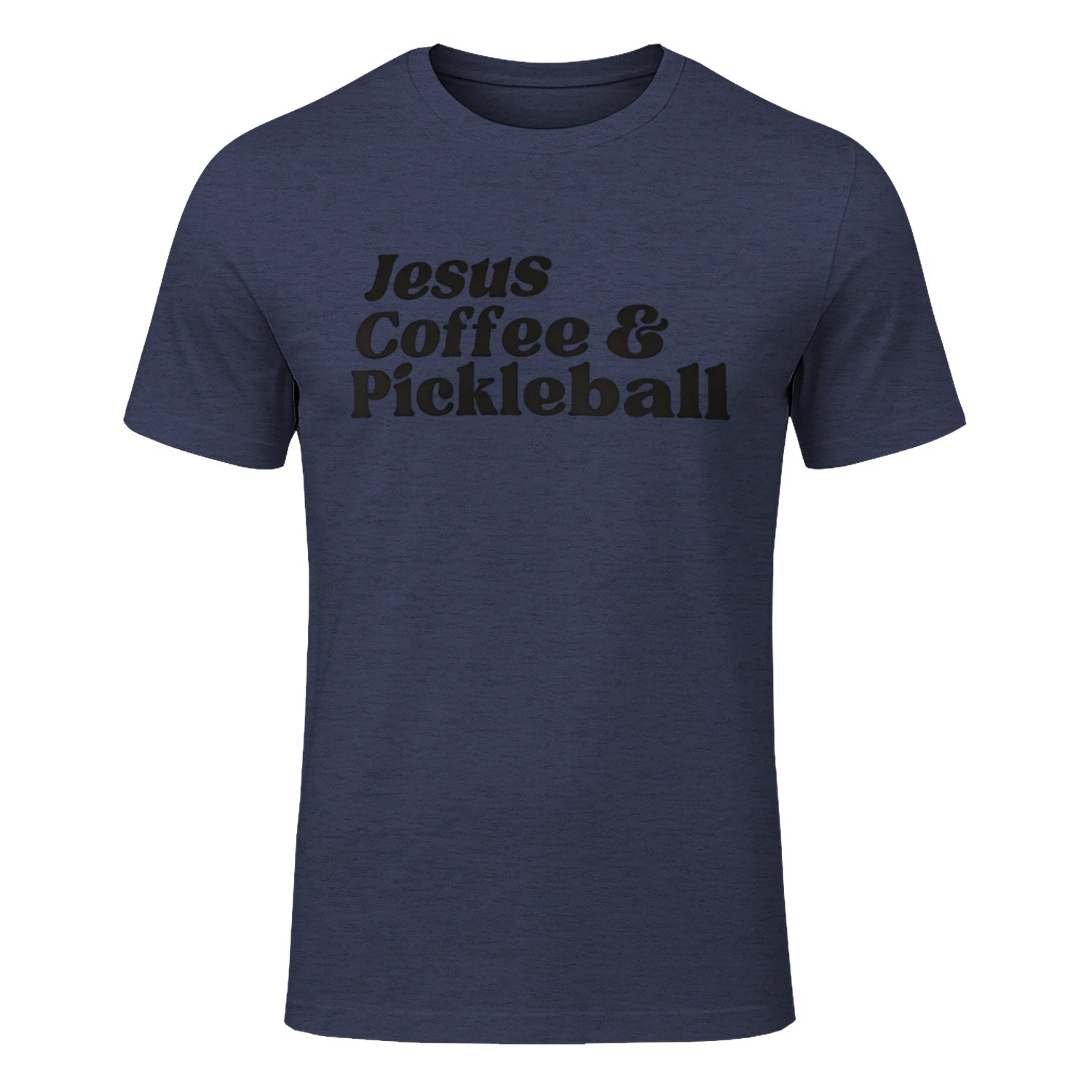 Jesus, Coffee & Pickleball T-Shirt – Funny Gift