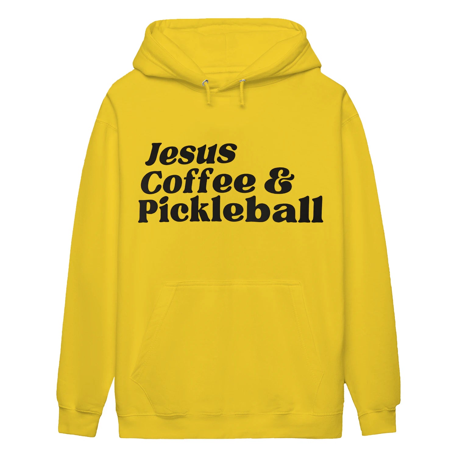 jesus coffee pickleball Women’s Hoodie – Funny Gift