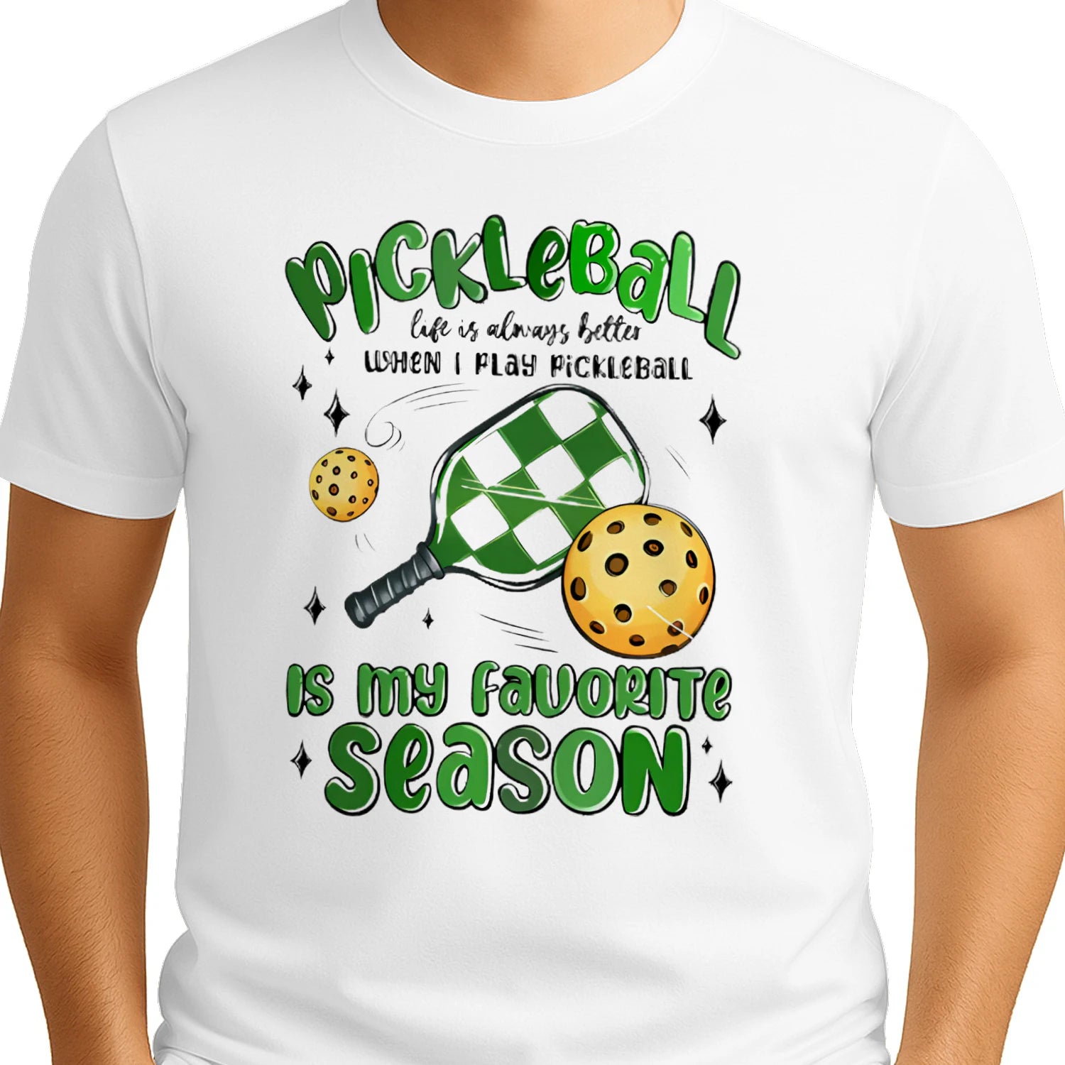 Pickleball Is My Favorite Season T-Shirt – Funny Gift