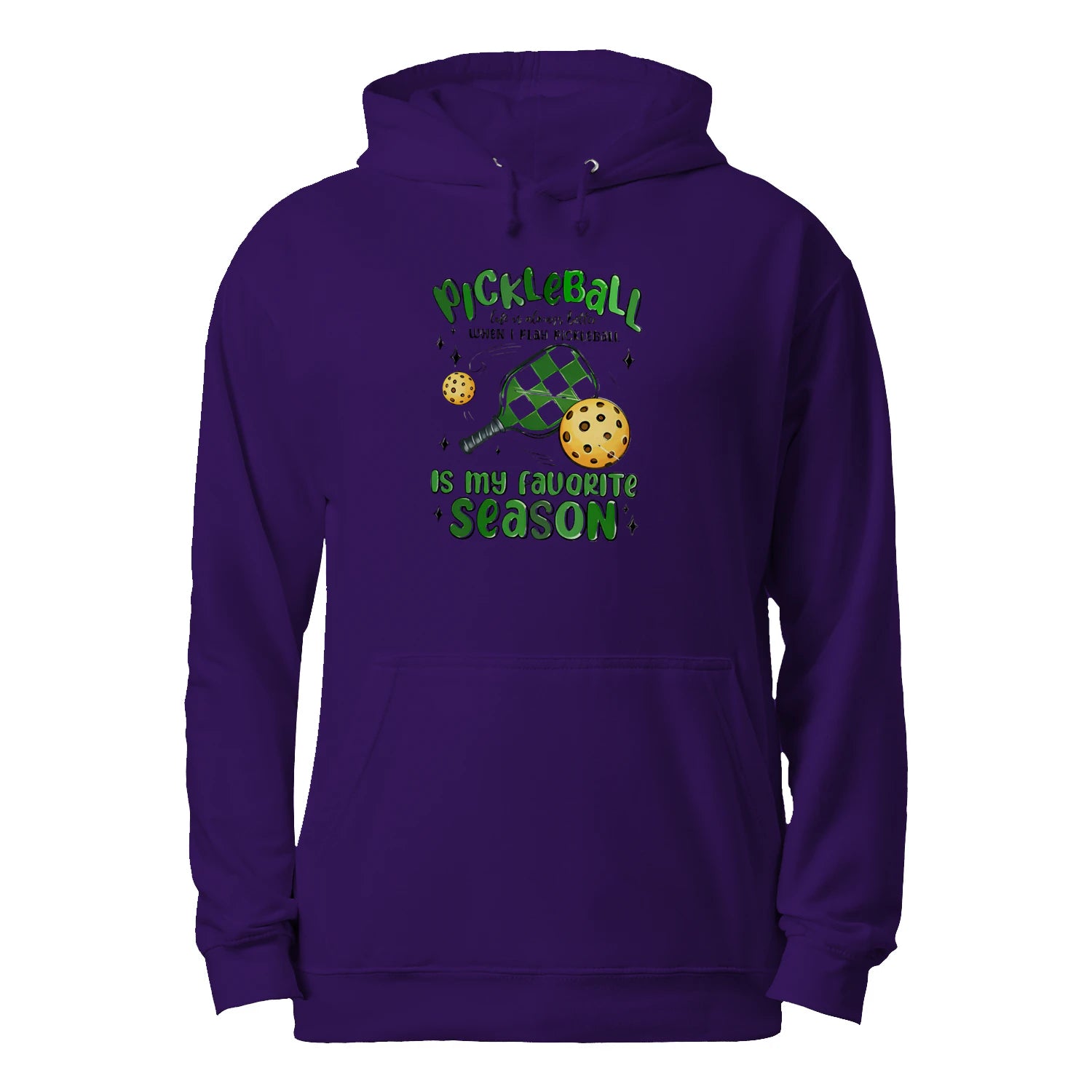 Pickleball Is My Favorite Season Men’s Hoodie – Funny Gift