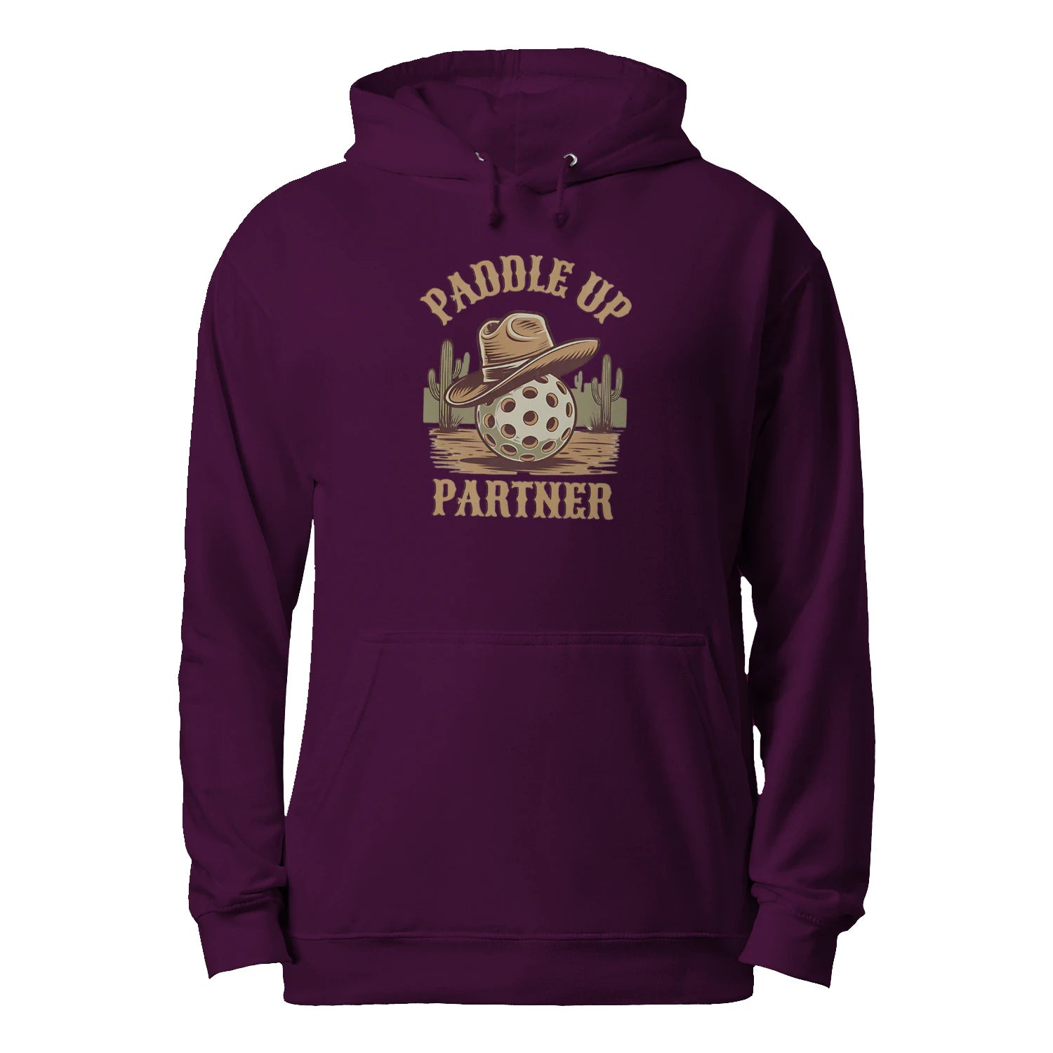 Paddle Up Partner Pickleball Men’s Hoodie – Funny Gift