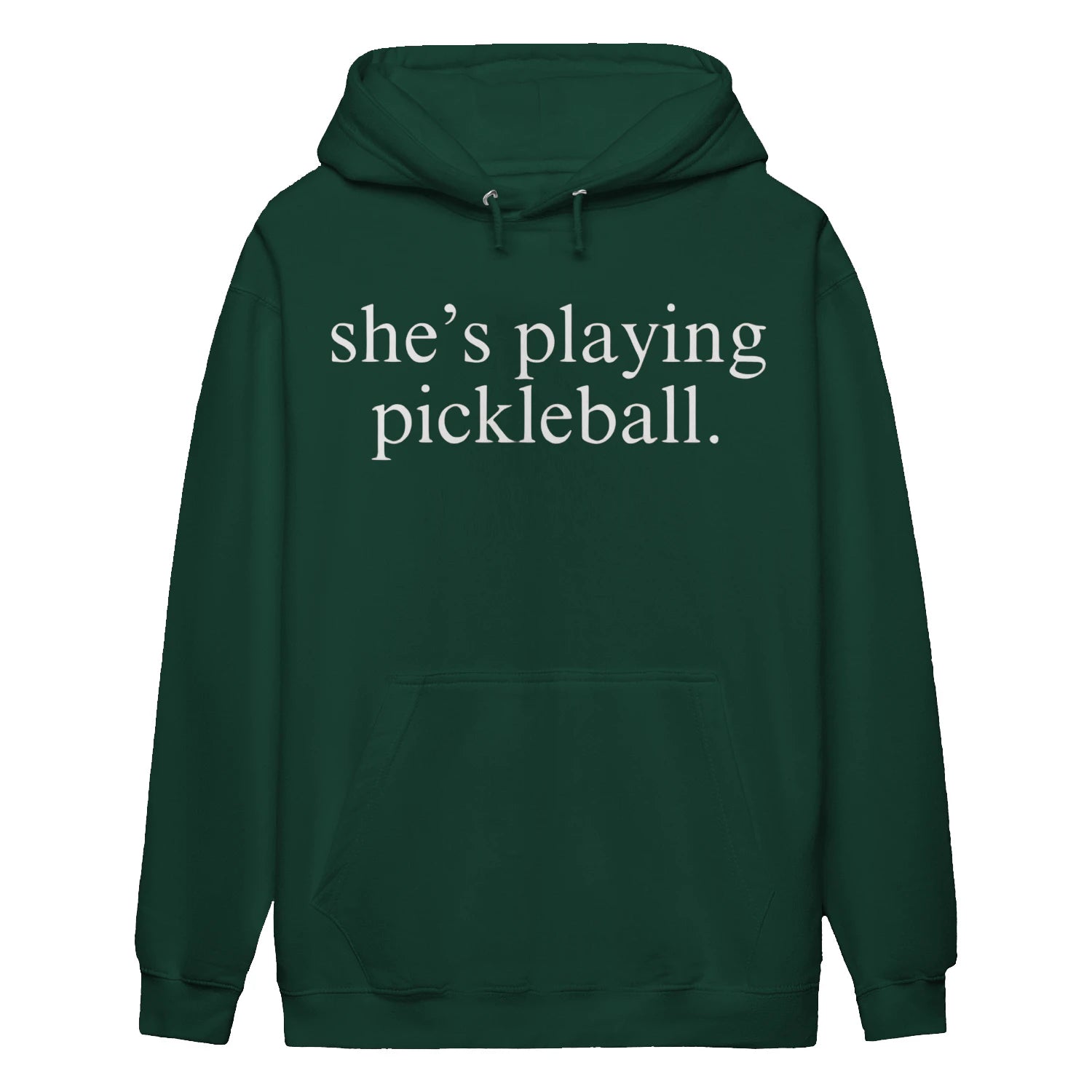 she s playing pickleball Women’s Hoodie – Funny Gift