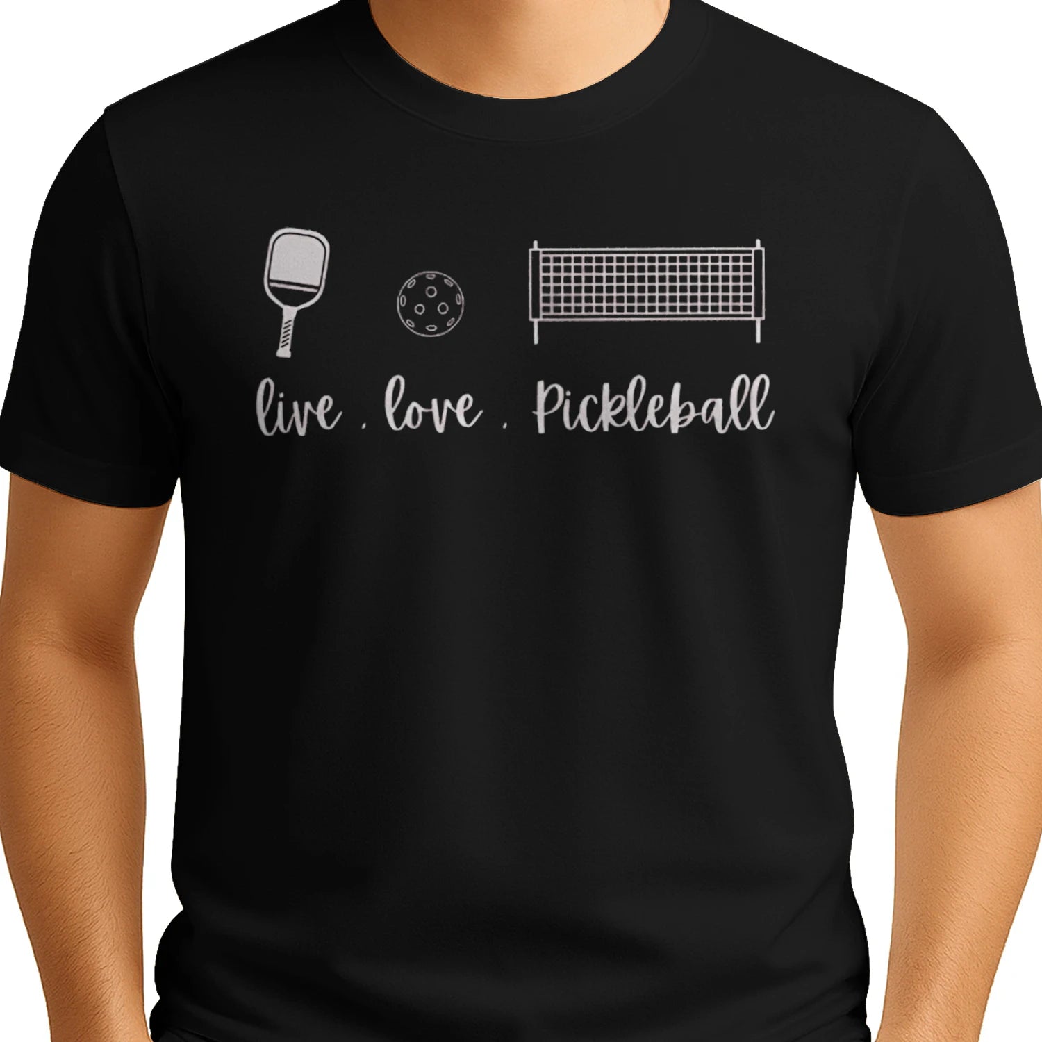 Eat. Love. Pickleball T-Shirt – Funny Gift