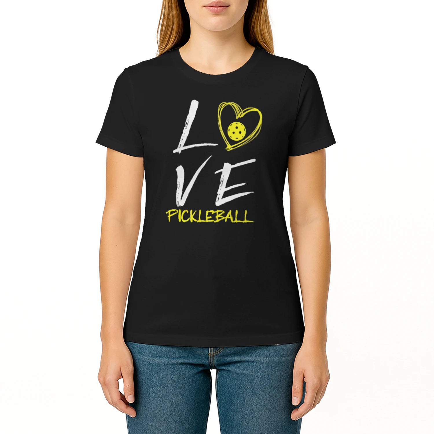 LOVE Pickleball for Women’s T-Shirt – Funny Gift