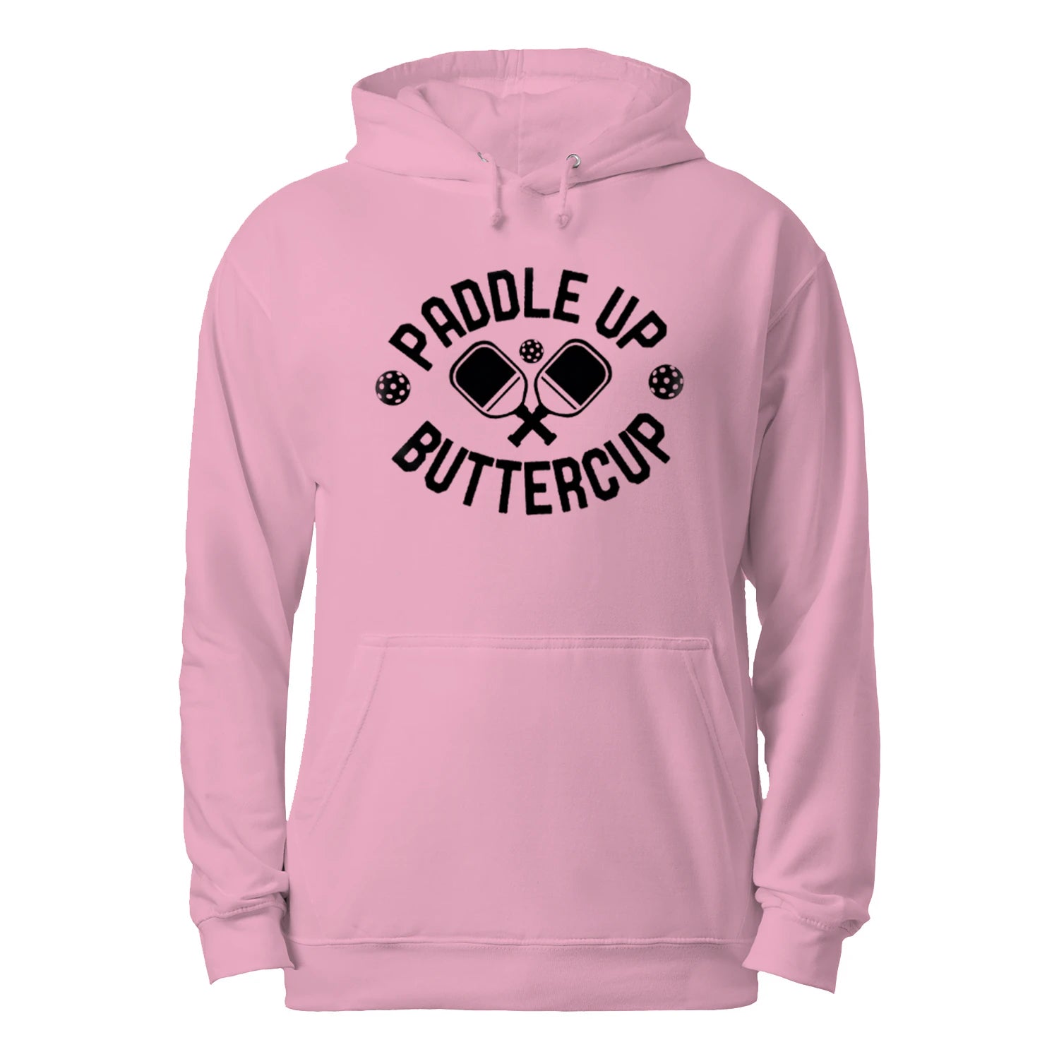 Paddle Up Buttercup Pickleball Men’s Hoodie – Funny Gift