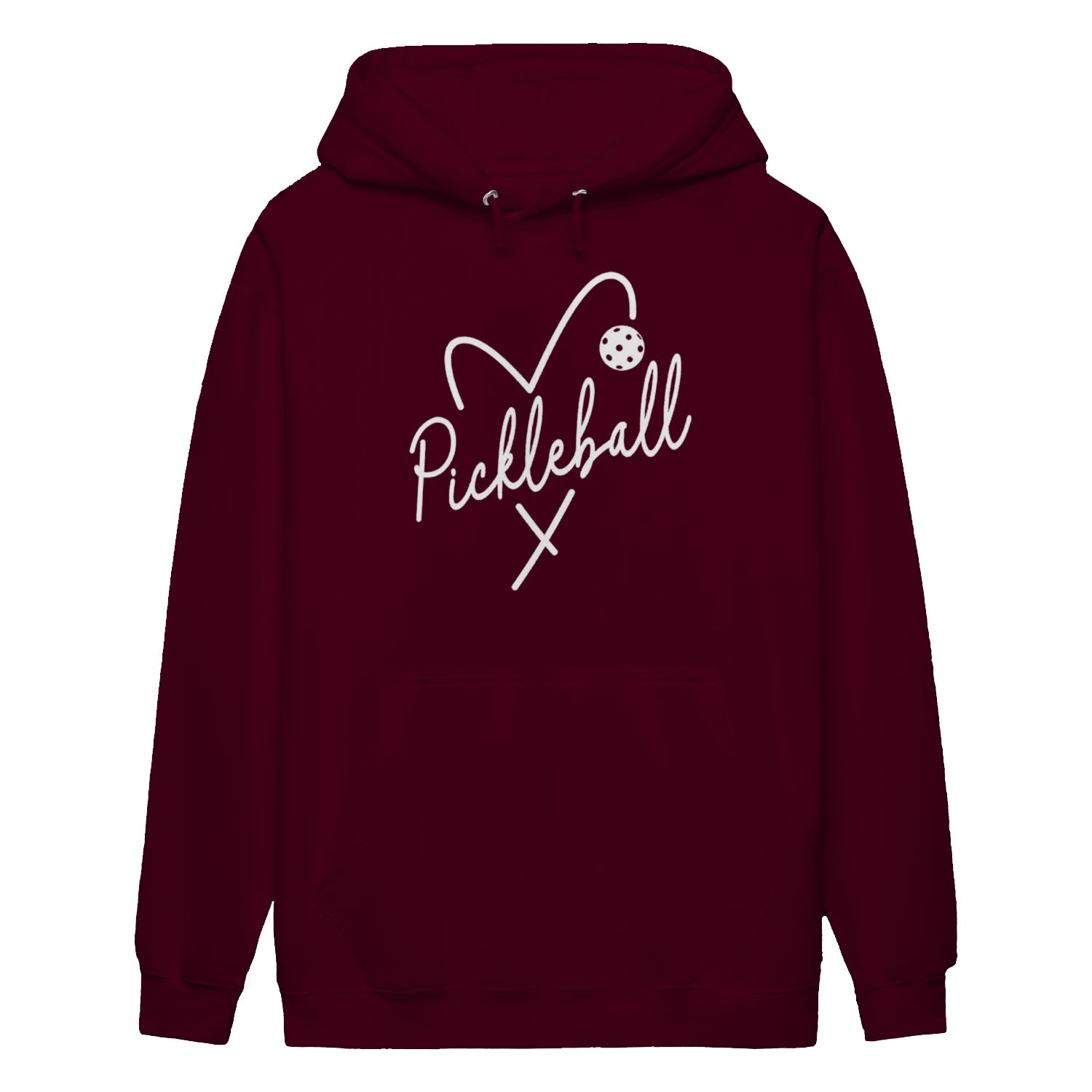 pickleball heart script Women’s Hoodie – Funny Gift