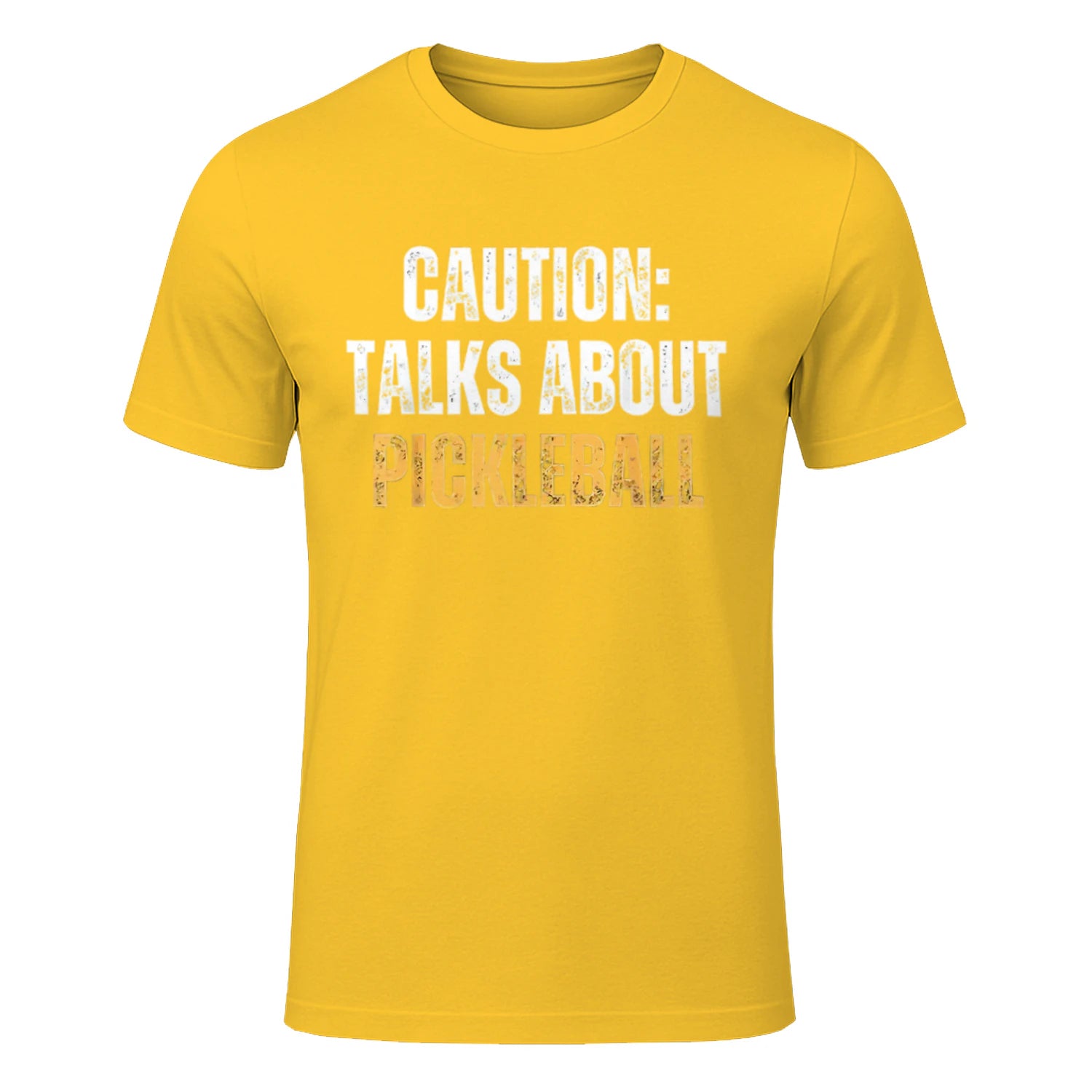 Caution: Talks About Pickleball T-Shirt – Funny Gift