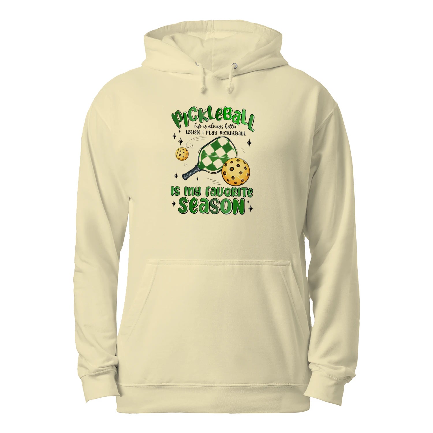 Pickleball Is My Favorite Season Men’s Hoodie – Funny Gift