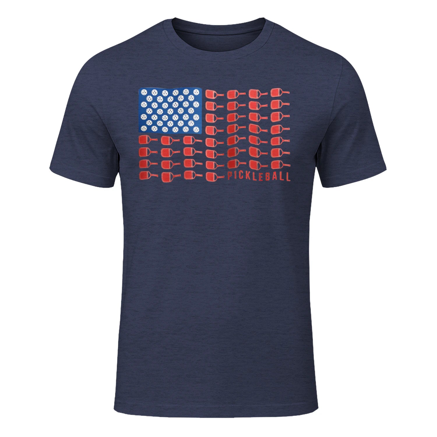 American Flag Pickleball T-Shirt – Funny Gift