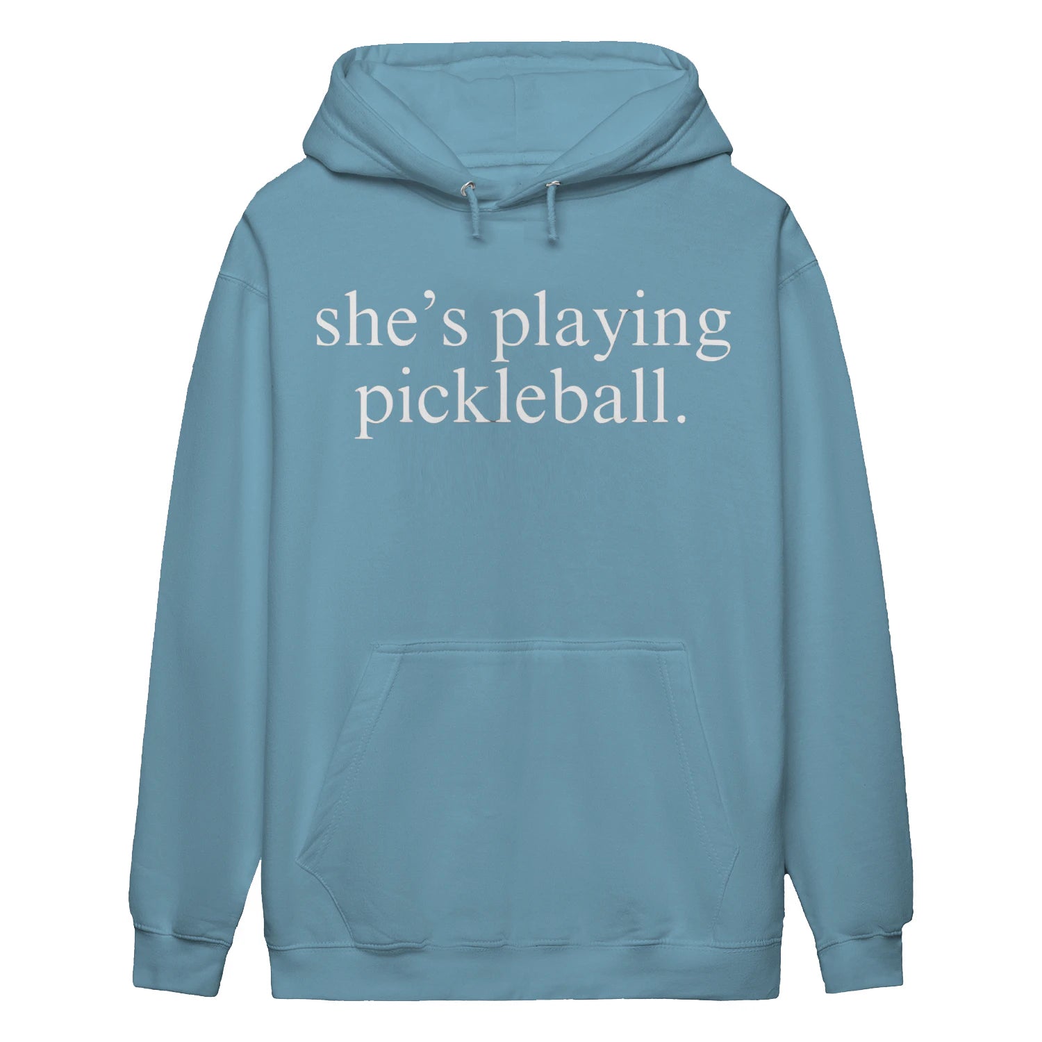 she s playing pickleball Women’s Hoodie – Funny Gift