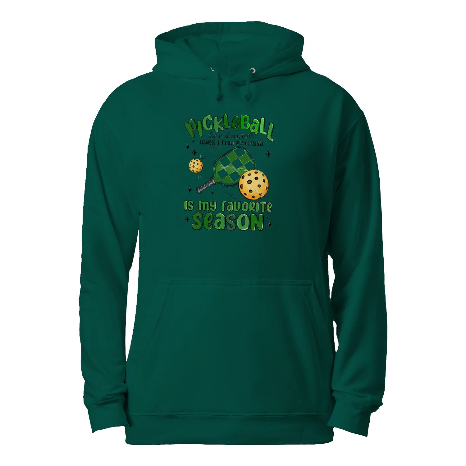 Pickleball Is My Favorite Season Men’s Hoodie – Funny Gift