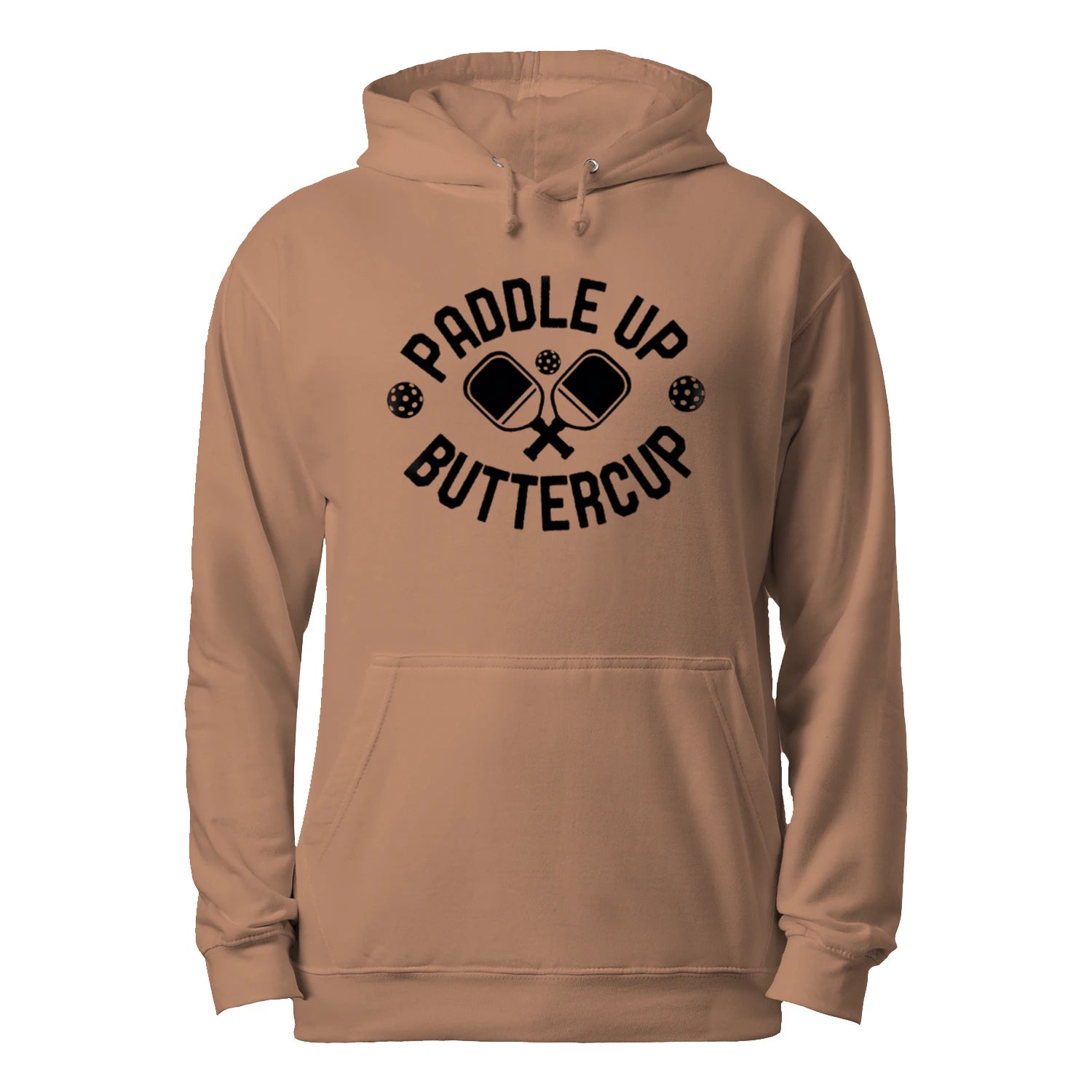 Paddle Up Buttercup Pickleball Men’s Hoodie – Funny Gift