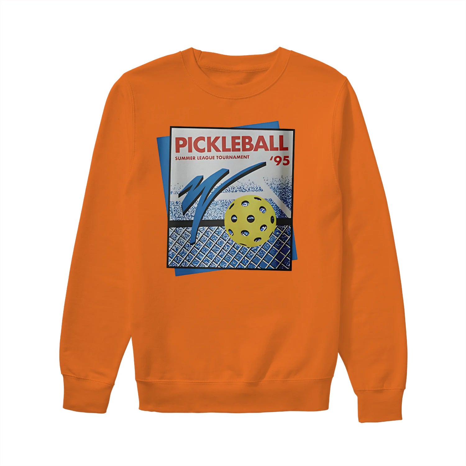 retro pickleball court Women’s Sweatshirt – Funny Gift
