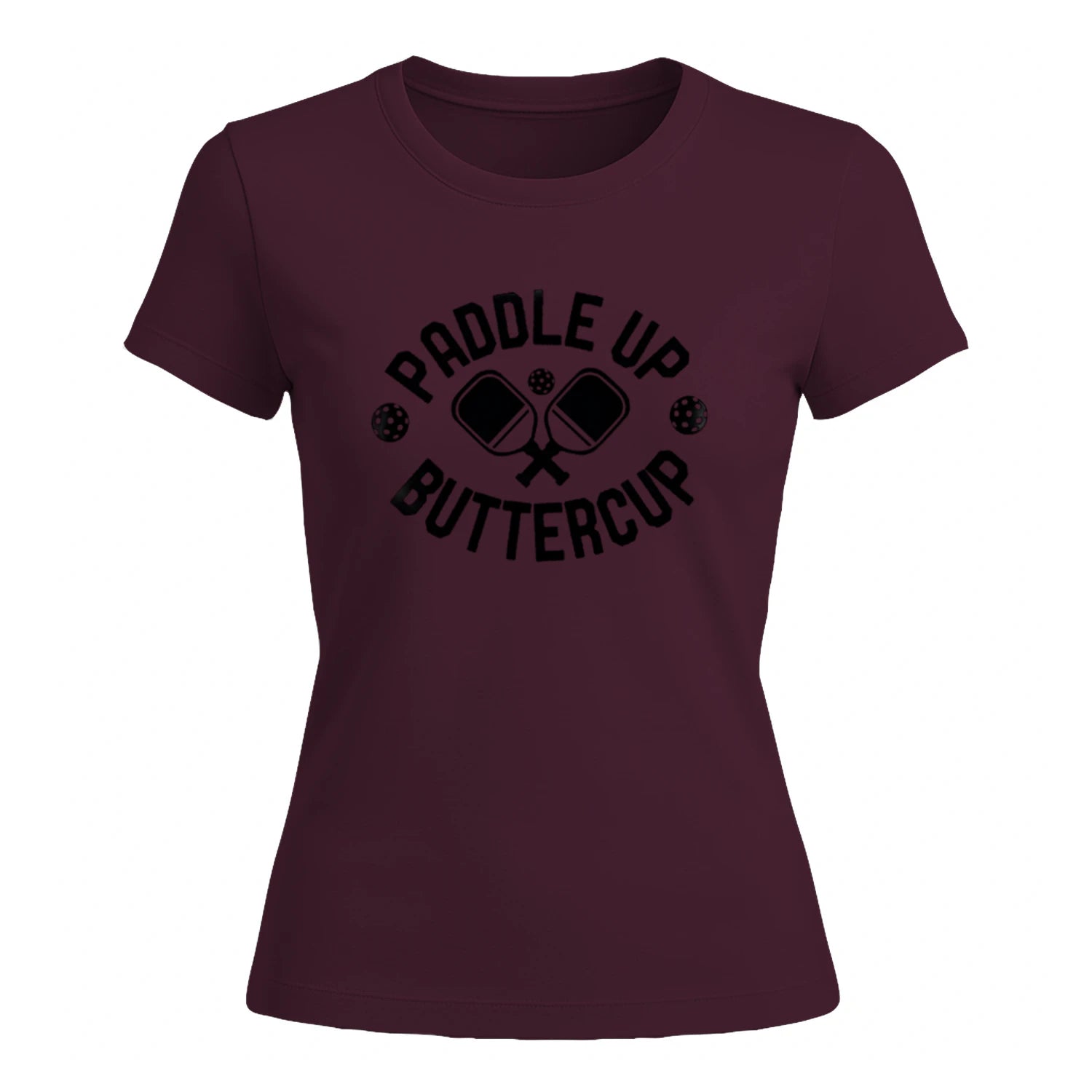 Paddle Up Buttercup for Pickleball Women’s T-Shirt – Funny Gift