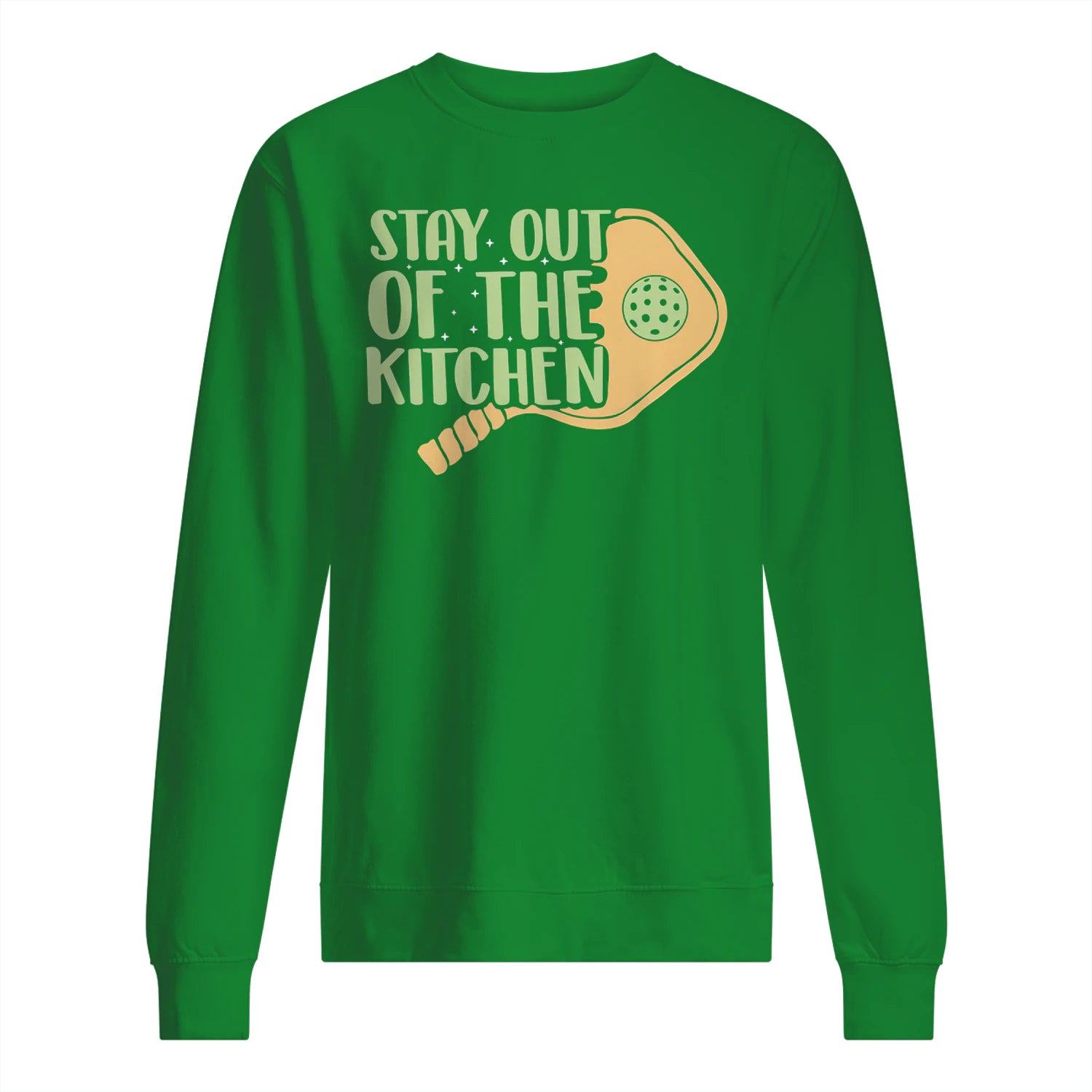 Stay Out of the Kitchen Pickleball Men’s Sweatshirt – Funny Gift
