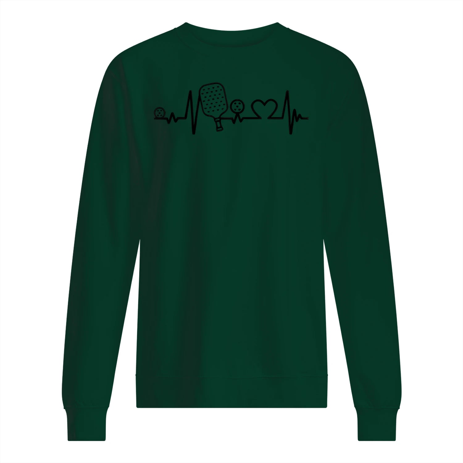 Pickleball Heartbeat Men’s Sweatshirt – Funny Gift