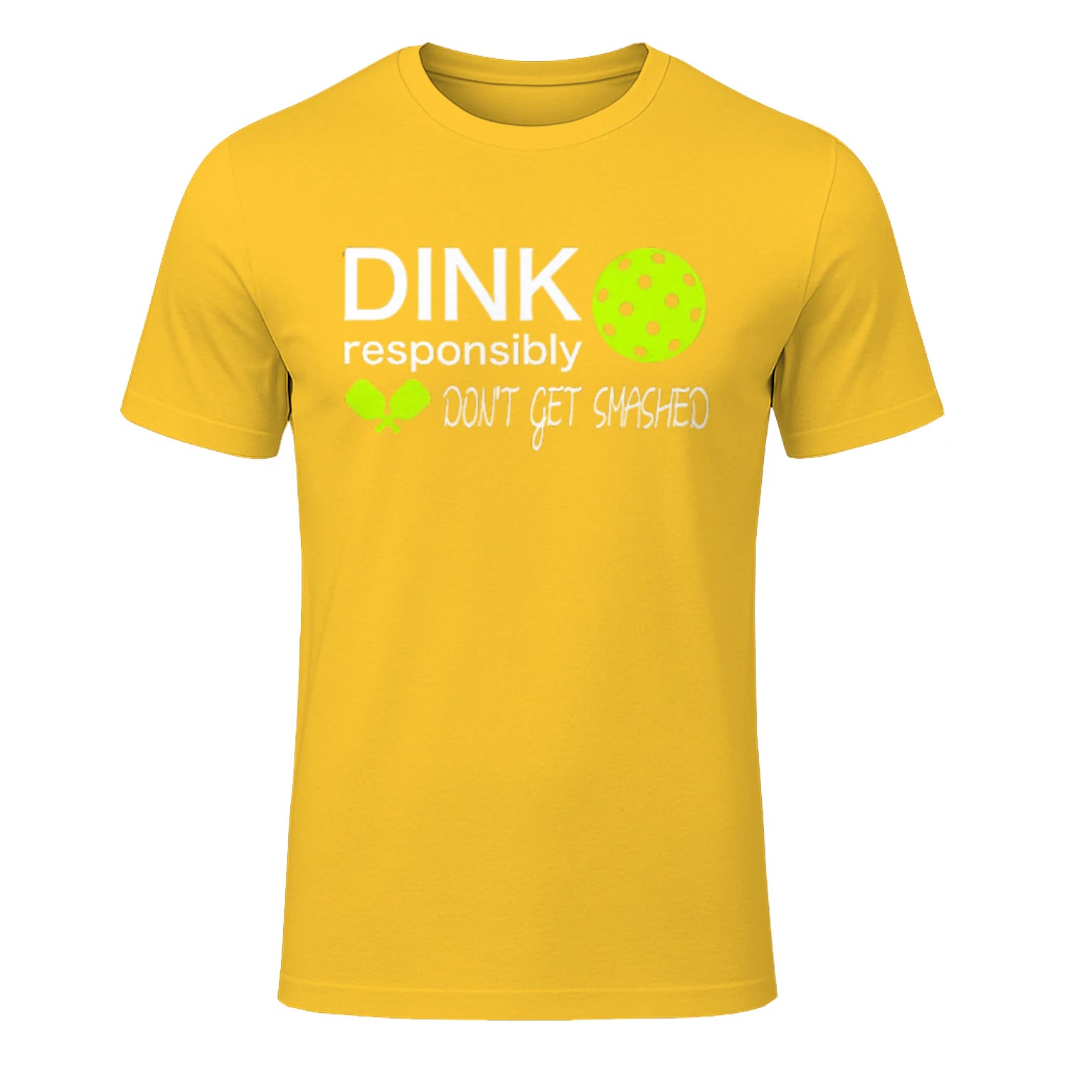 Dink Responsibly Pickleball T-Shirt – Funny Gift