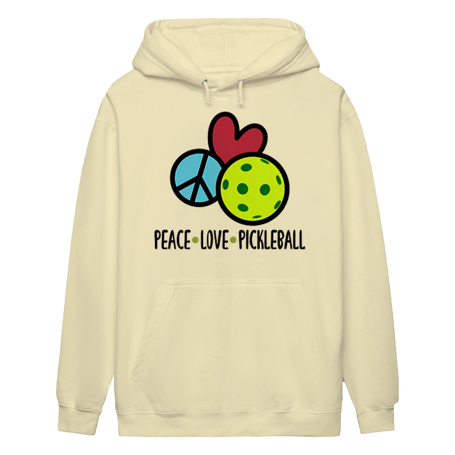 Pickleball Christmas Ornaments Men’s Hoodie – Funny Gift